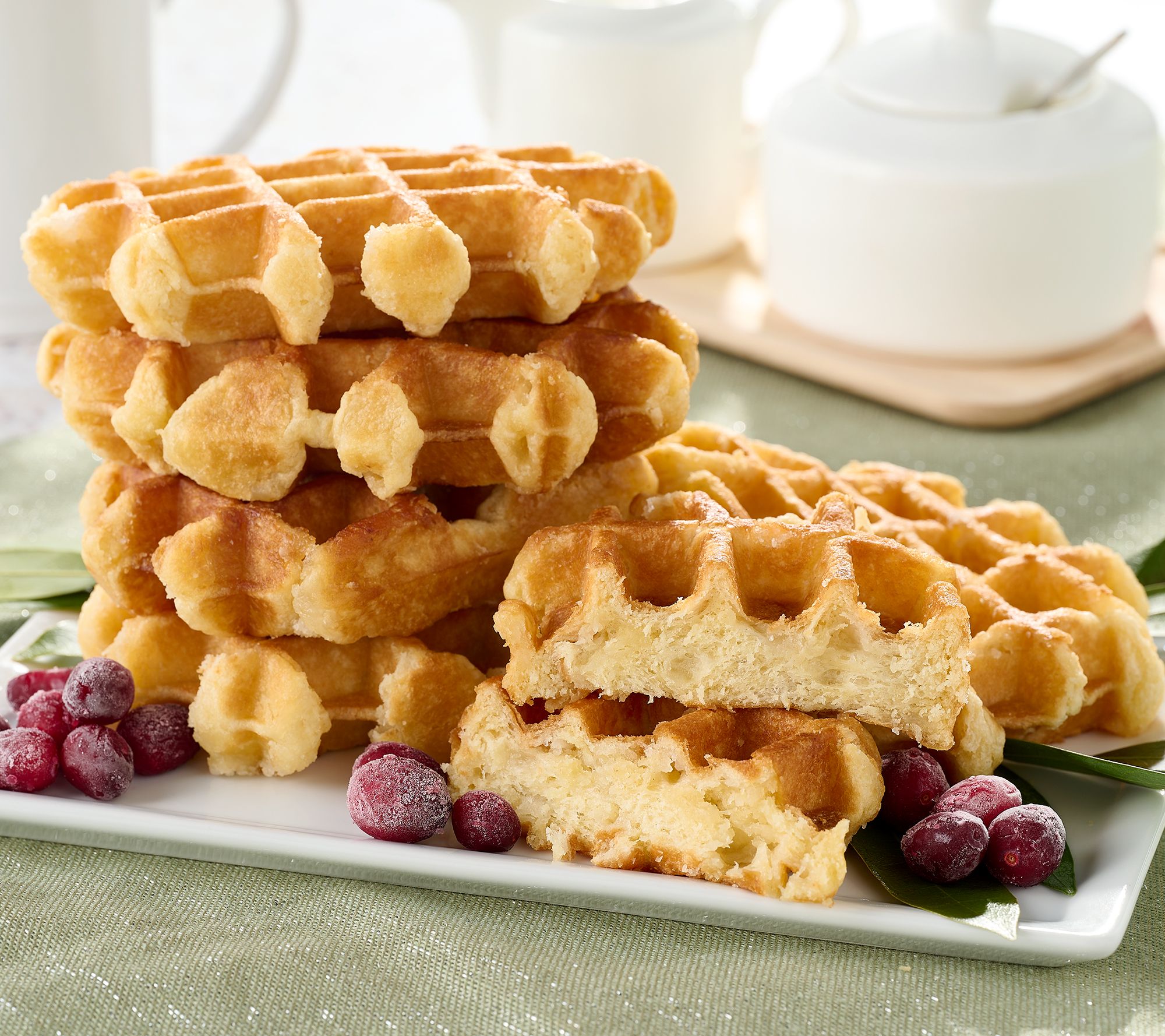 SH12/9 Authentic Gourmet (12) Belgian Sugar Waffles