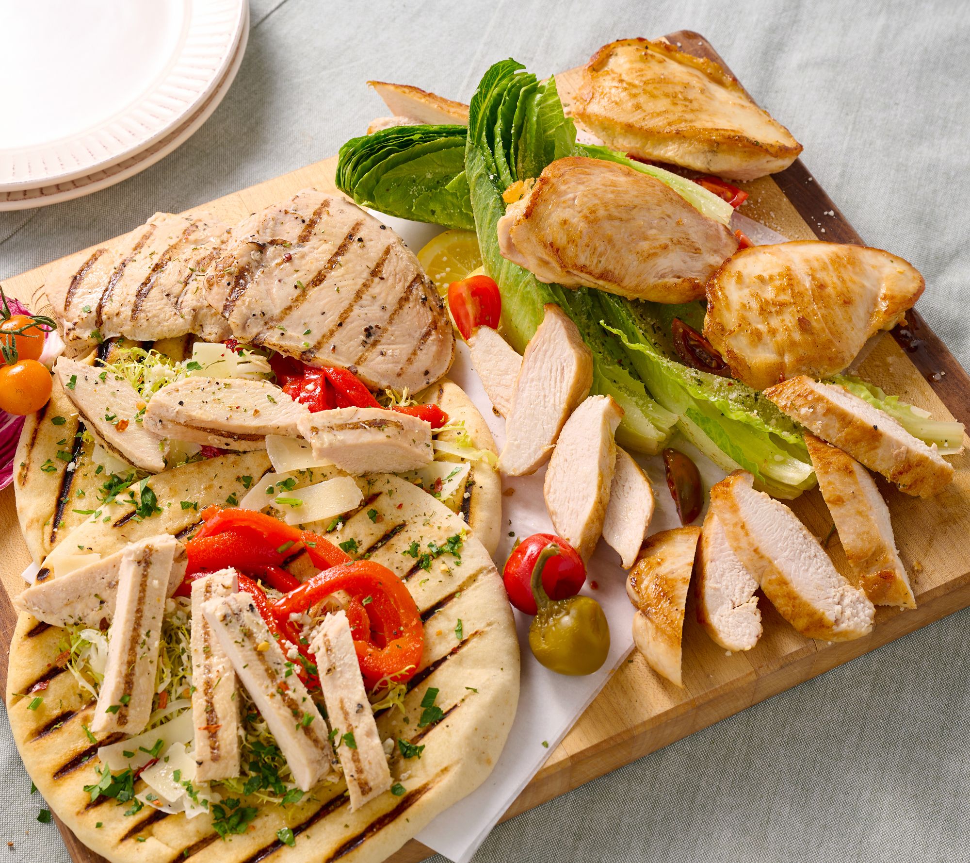 Rastelli's (8) 5-oz Raw & (8) 5-oz Grilled Chicken Breasts Combo