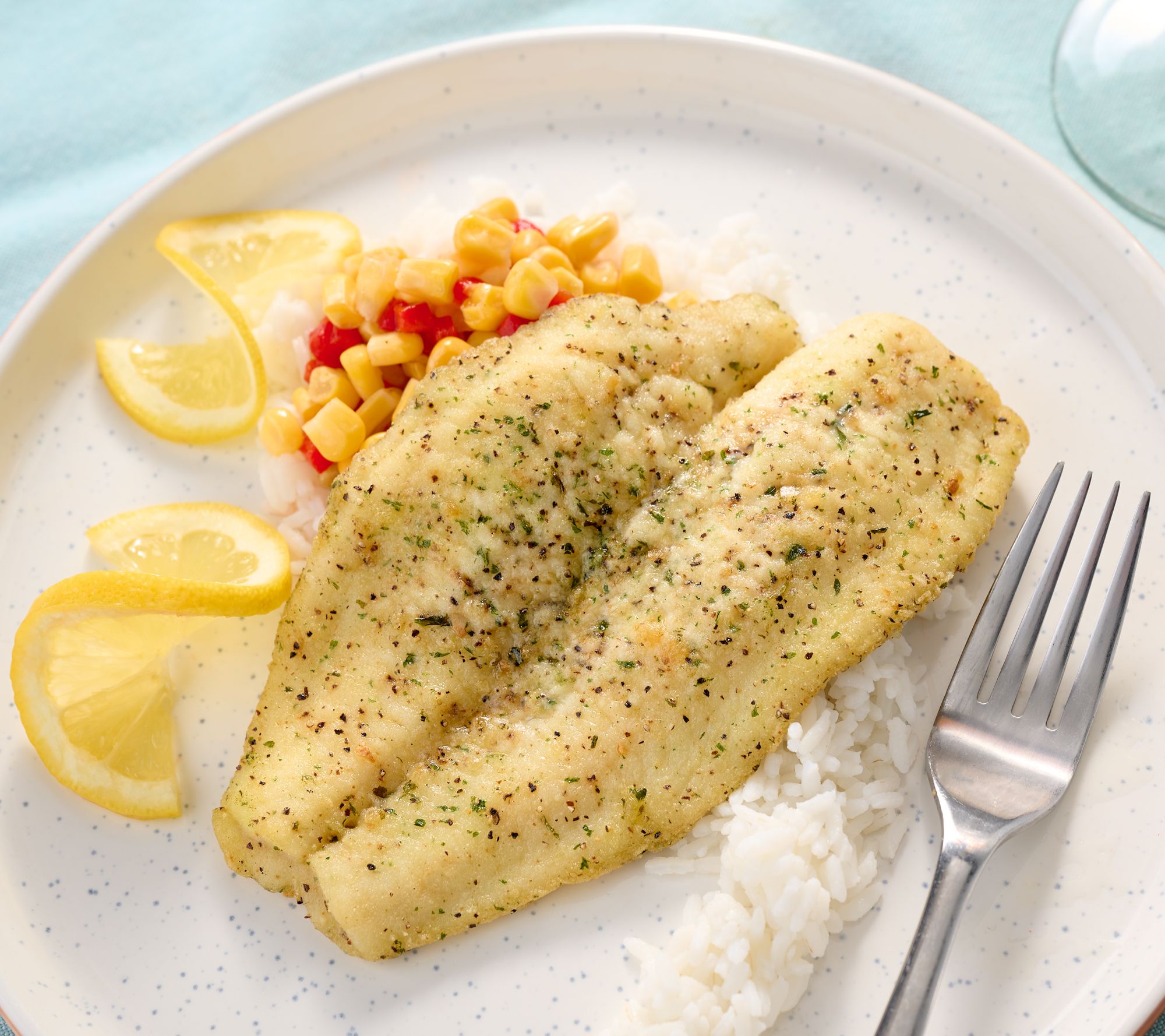 Anderson Seafoods (12) 5oz Filets Wild -Caught Lemon Pepper Sole