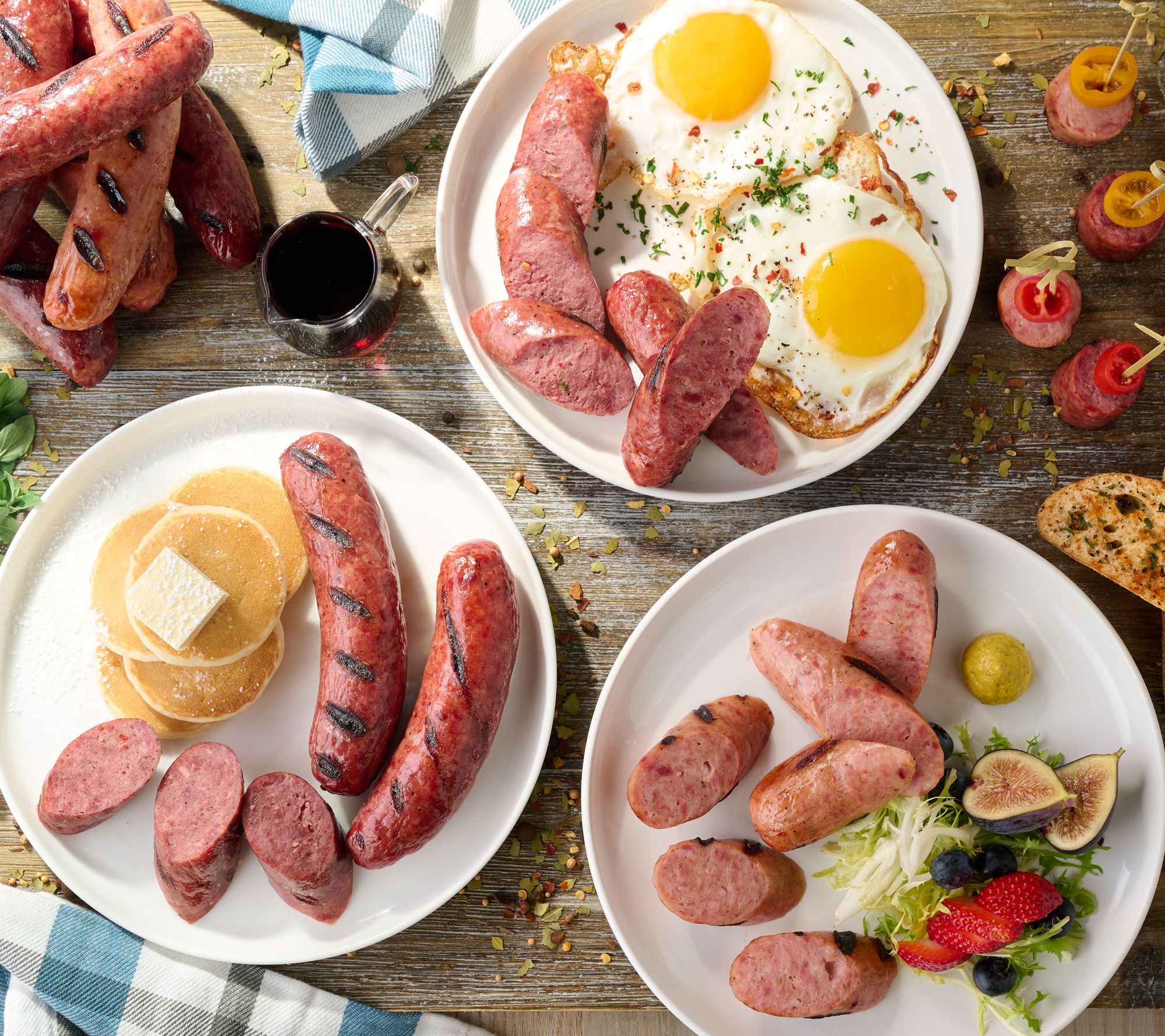 Mountain View Meats 3-lbs Breakfast Sausage Links Auto-Delivery