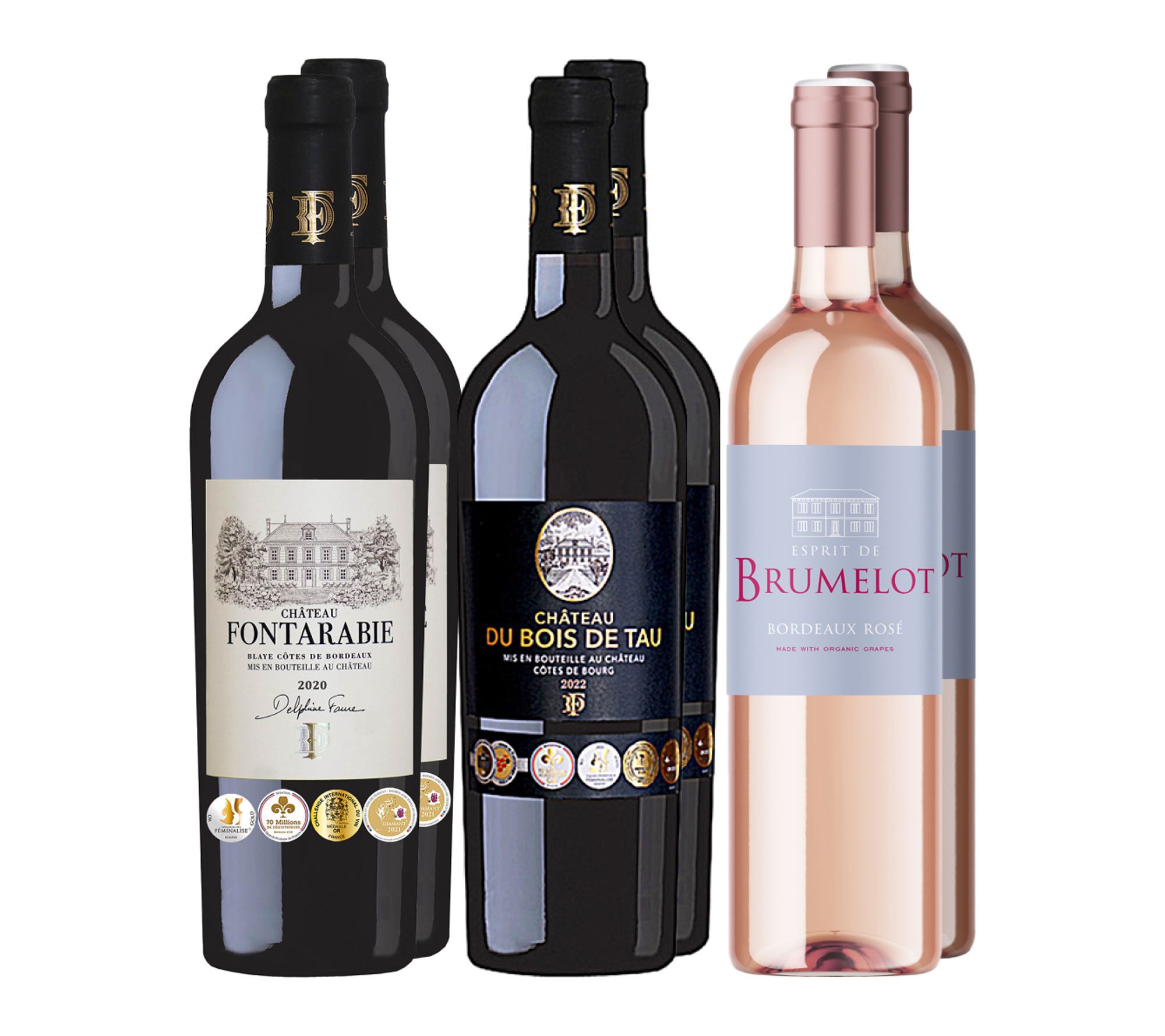Hemisphere (6) 750ml Btl French Kiss Bordeaux Wine Collection