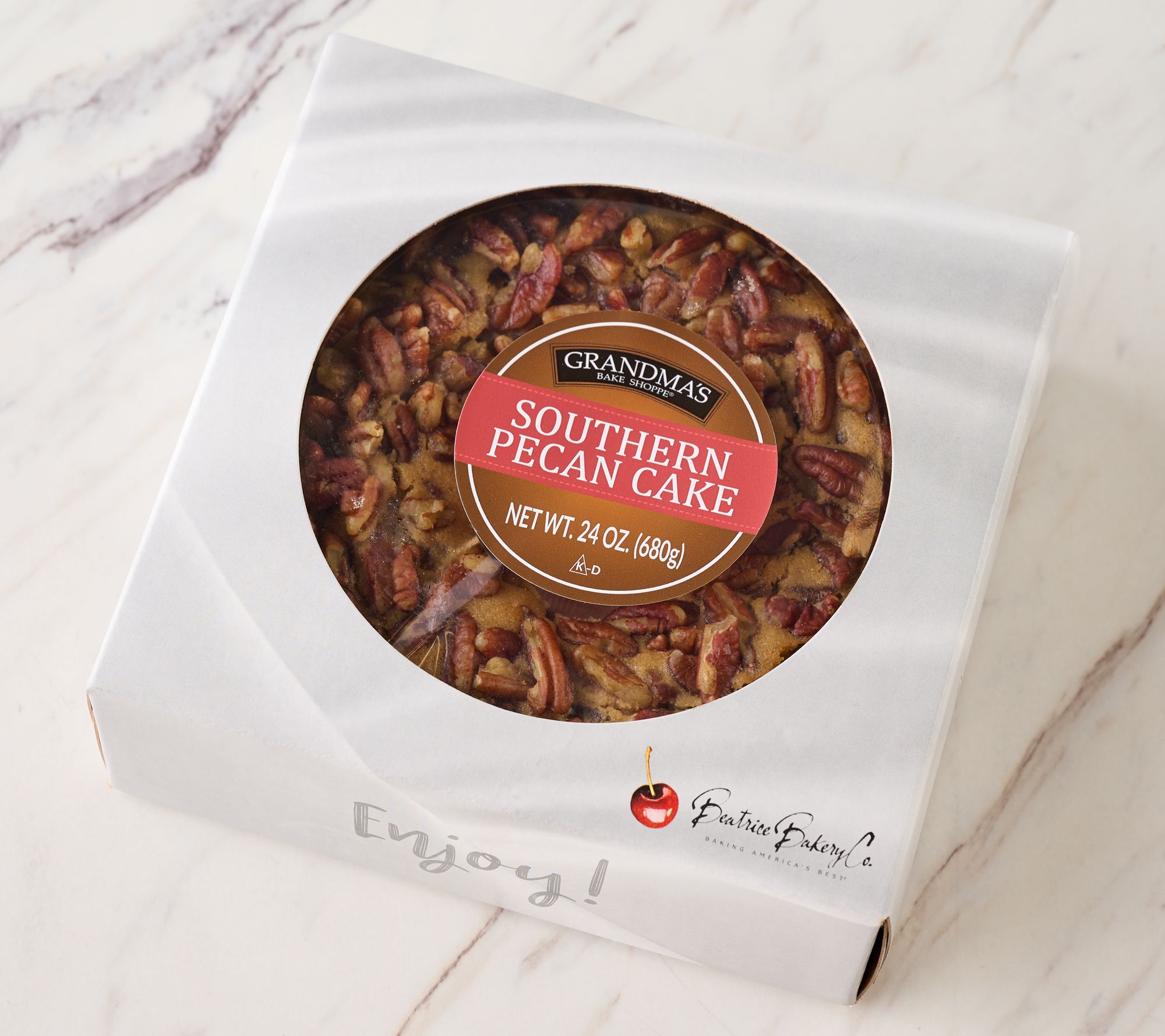 Beatrice Bakery 1.5 lb Grandma s Southern Pecan Cake QVC