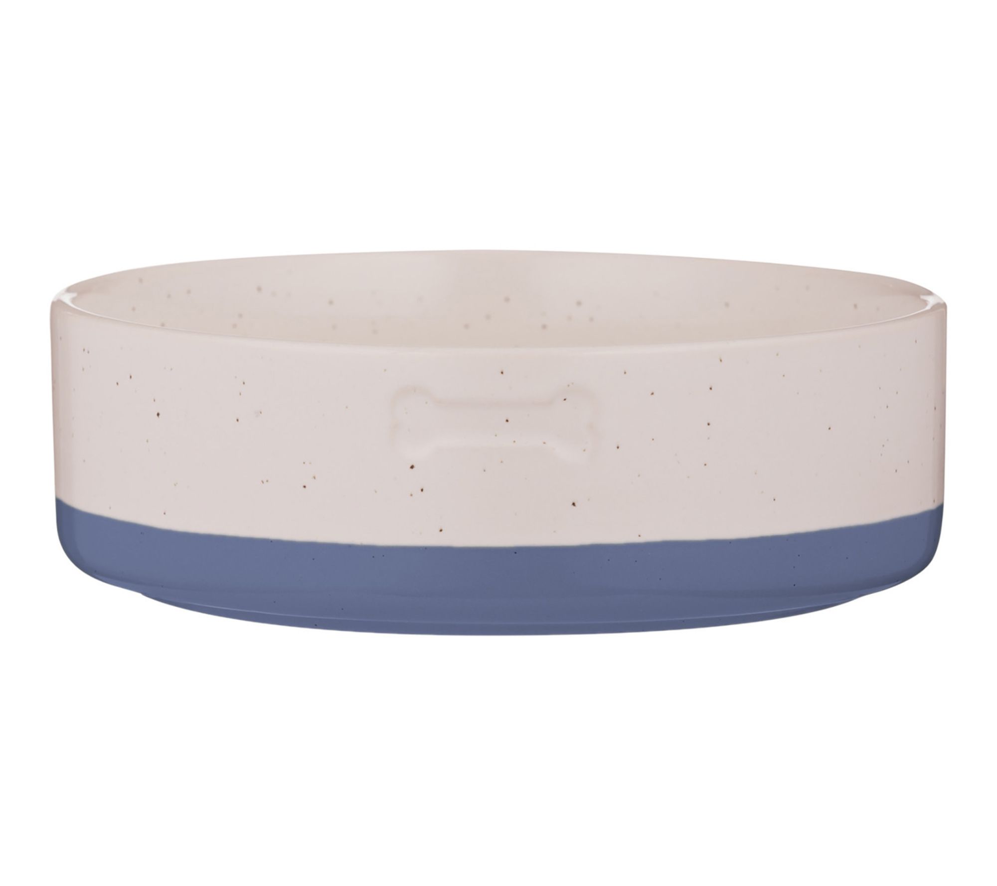 Mason Cash Speckle Dip 5.9in Ceramic Dog Bowl