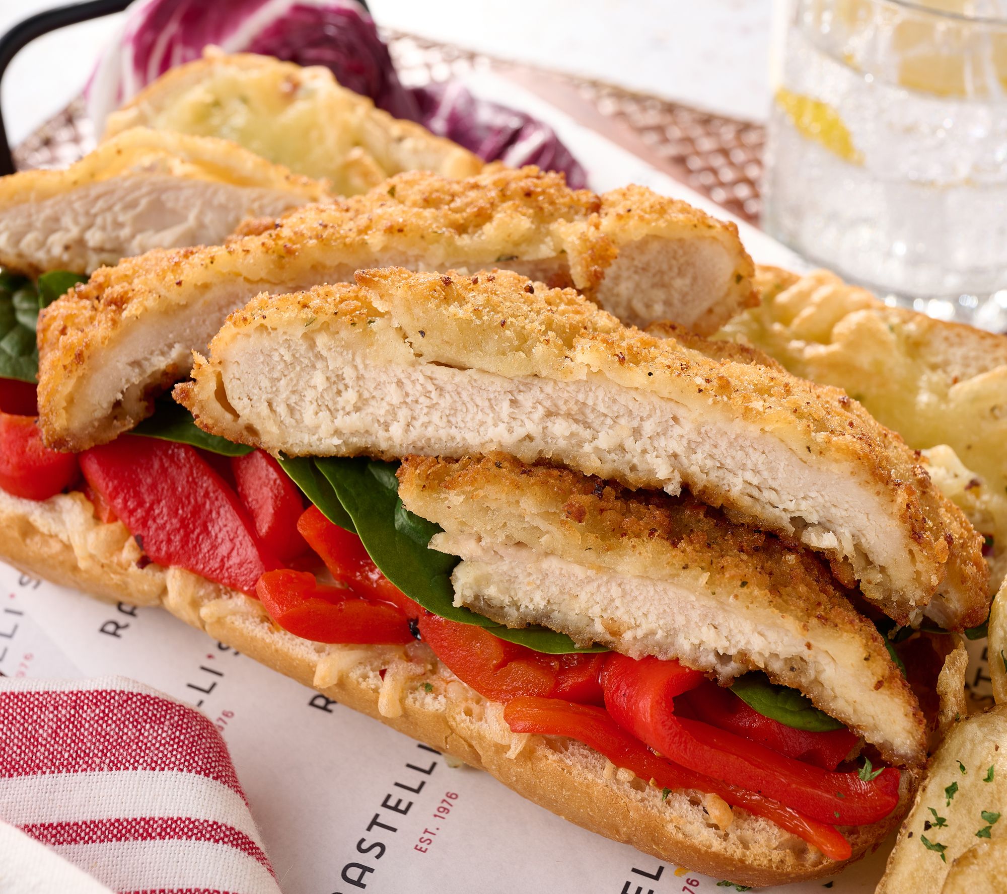 Rastelli's (8) 5-oz Italian Breaded Chicken Cutlets Auto-Delivery