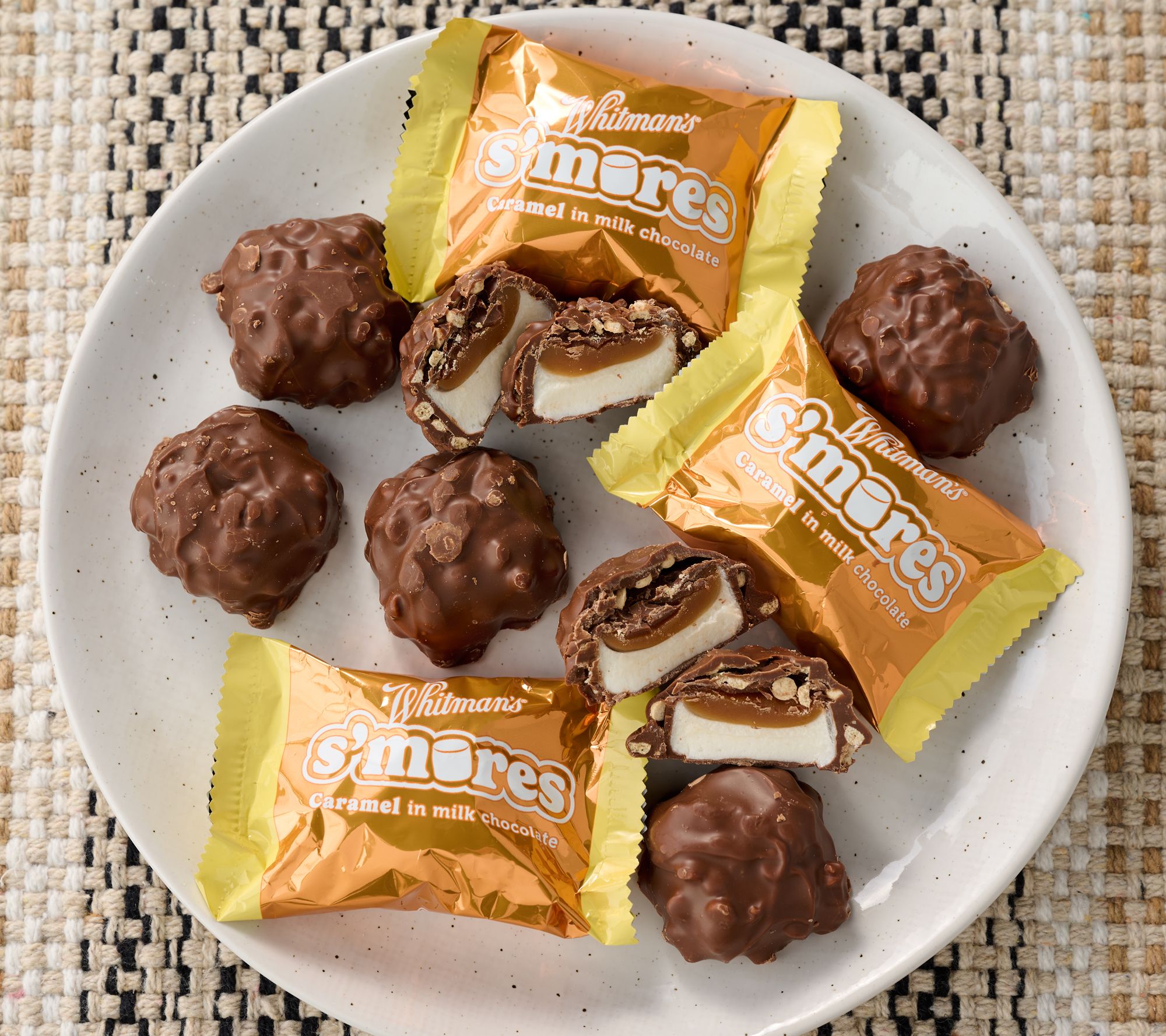 SH12/8 Whitman's 50pc Indiv Wrapped Chocolate S'mores