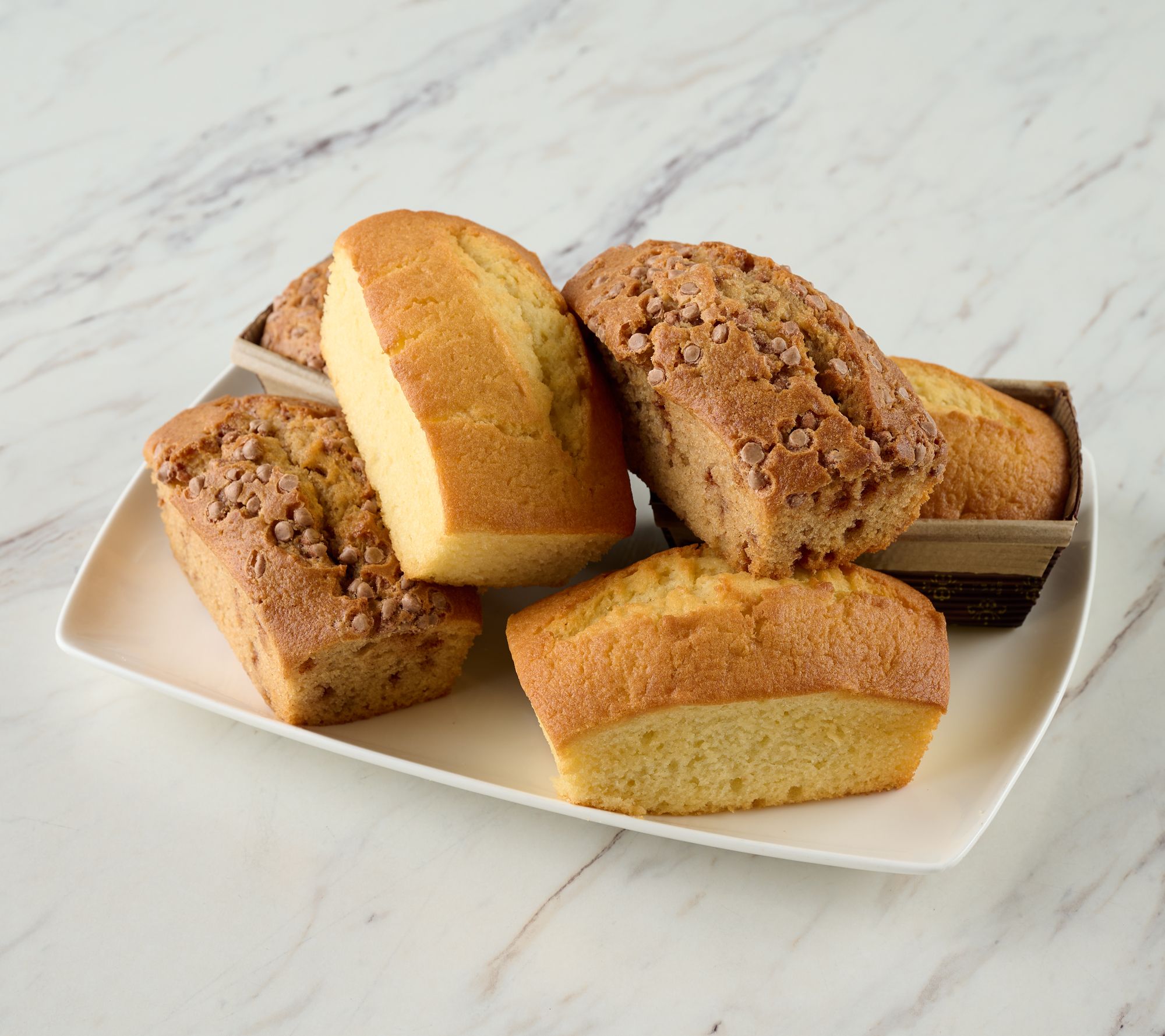 Jimmy the Baker (12) 7oz Cinnamon Chip or Butter Pound Cake Loaves