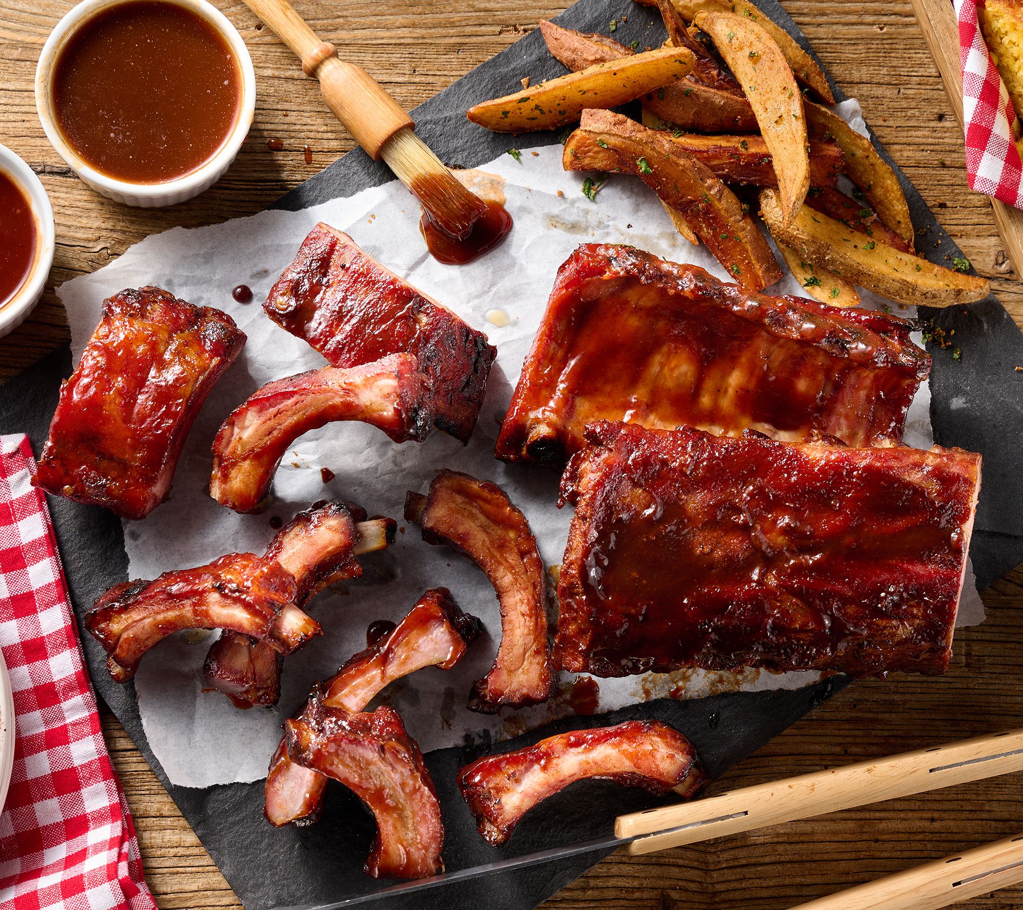 SH 6/22 Corky's BBQ (8) 1-lb BBQ Baby Back Ribs