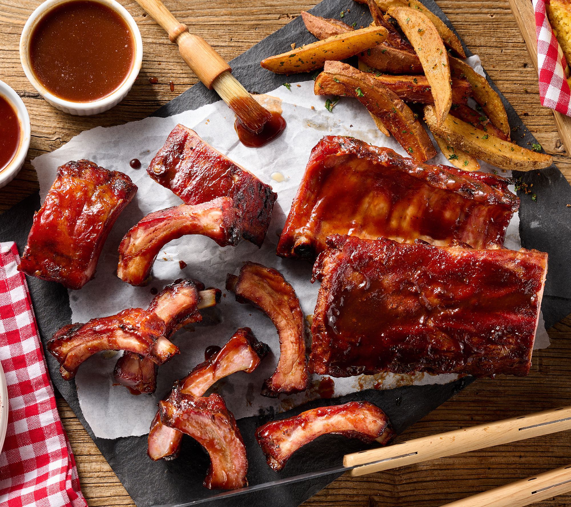 SH 6/22 Corky's BBQ (8) 1-lb BBQ Baby Back Ribs