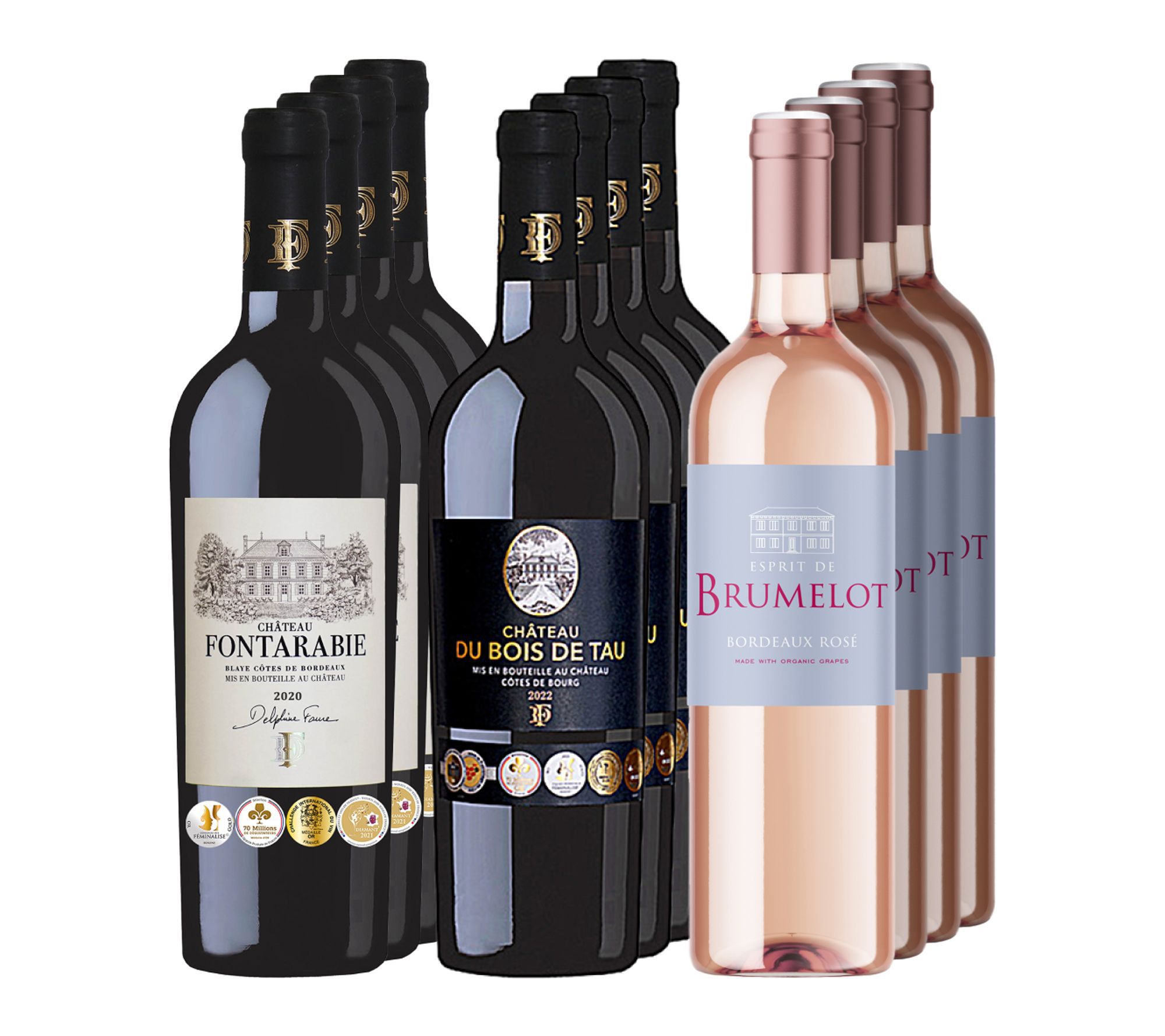 Hemisphere (12) 750ml Btl French Kiss Bordeaux Wine Collection