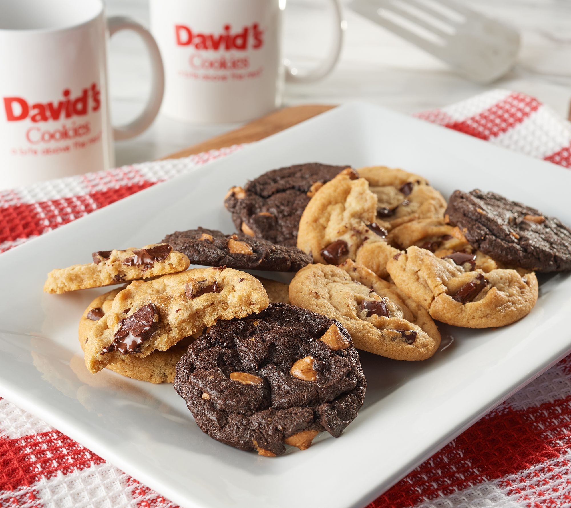 David's Cookies 96Count Preformed Cookie Dough