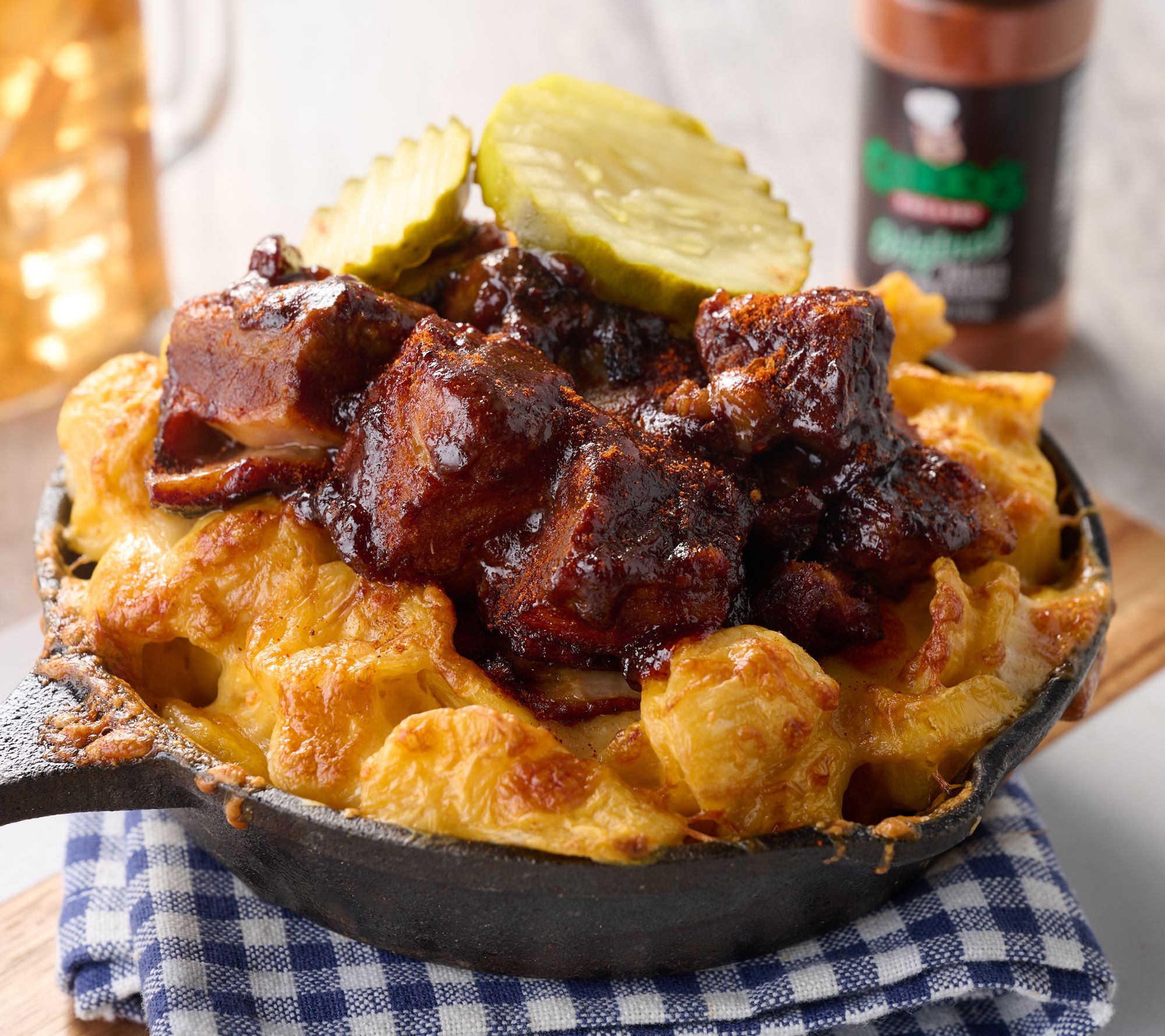 Corky's BBQ (3) 1-lb Pork Burnt Ends w/ 2.5-oz Orginal Seasoning