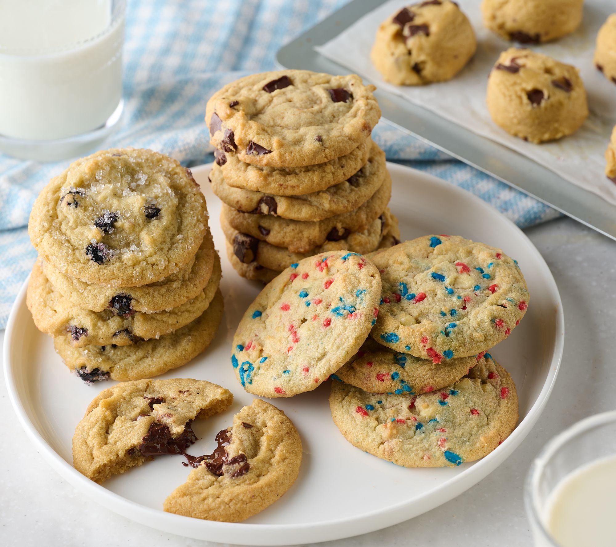 SH 5/19 David's Cookies 120 Count Preformed Ready to Bake Cookie Dough
