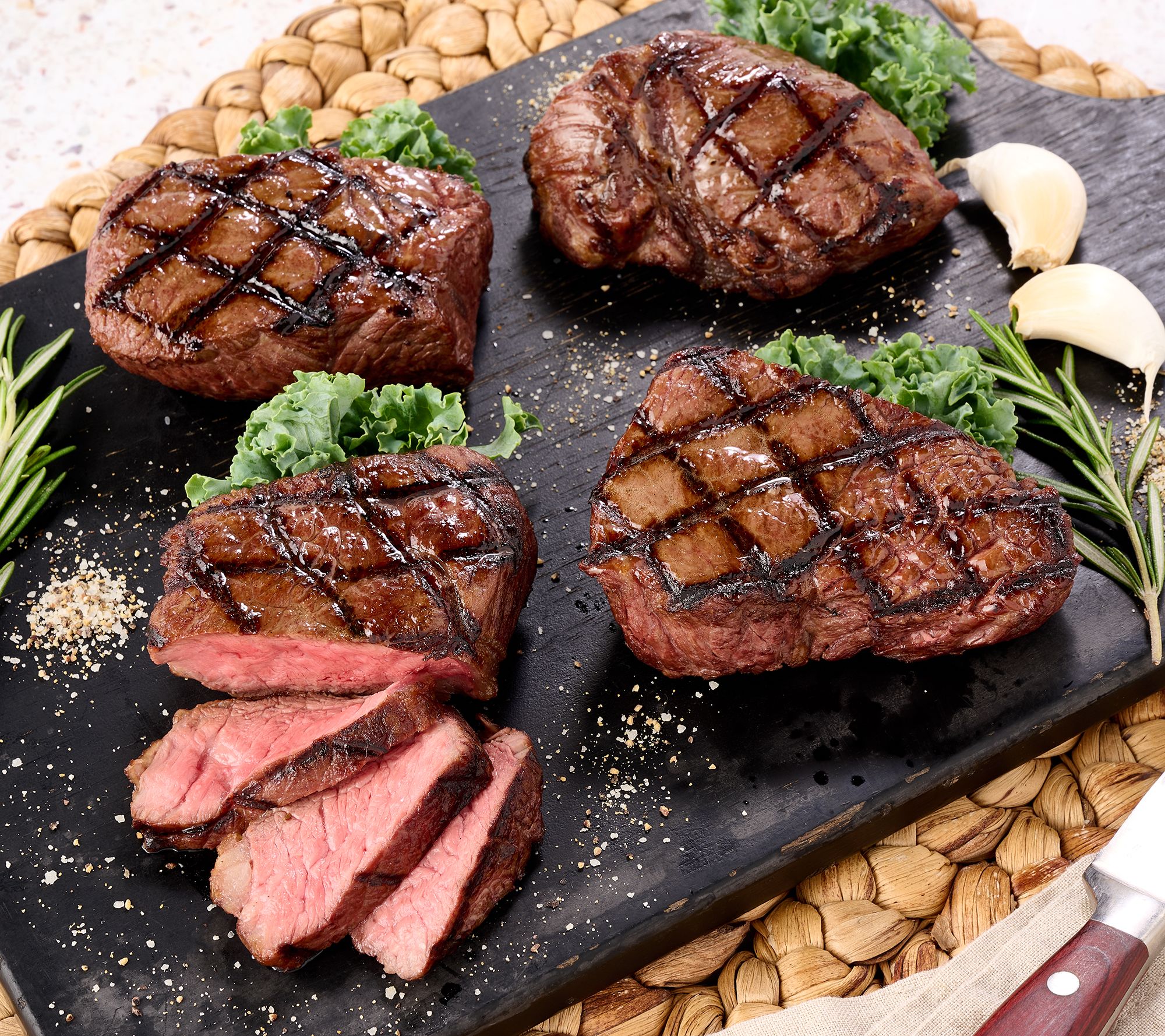 Kansas City Steak Co. (8) 5 oz. Top Sirloin Steaks Auto-Delivery