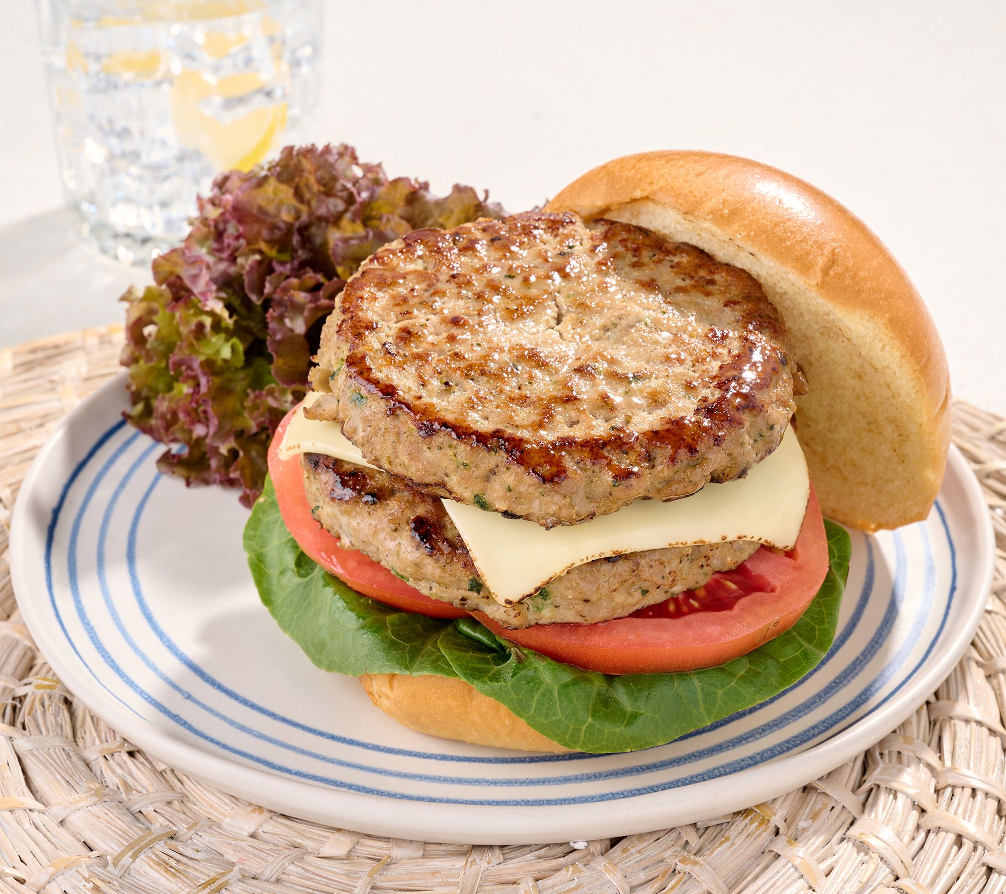 SH 9/14 Rastelli's (8) 4-oz Mediterranean Turkey Burgers