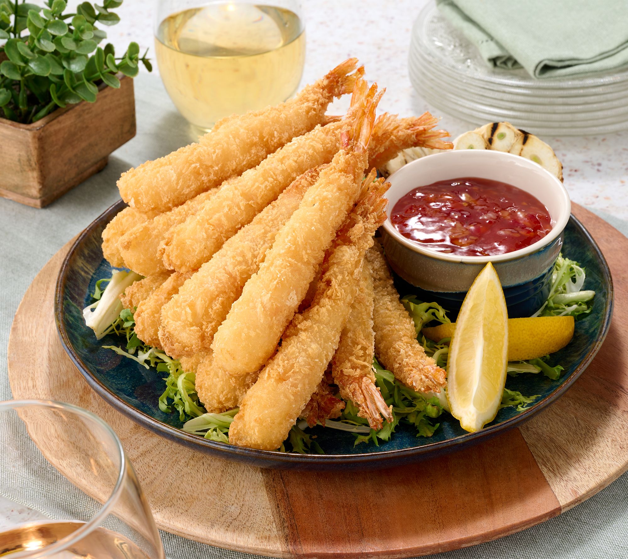 Egg Harbor 45 Count Garlic Herb Japenese Style Ebi Shrimp