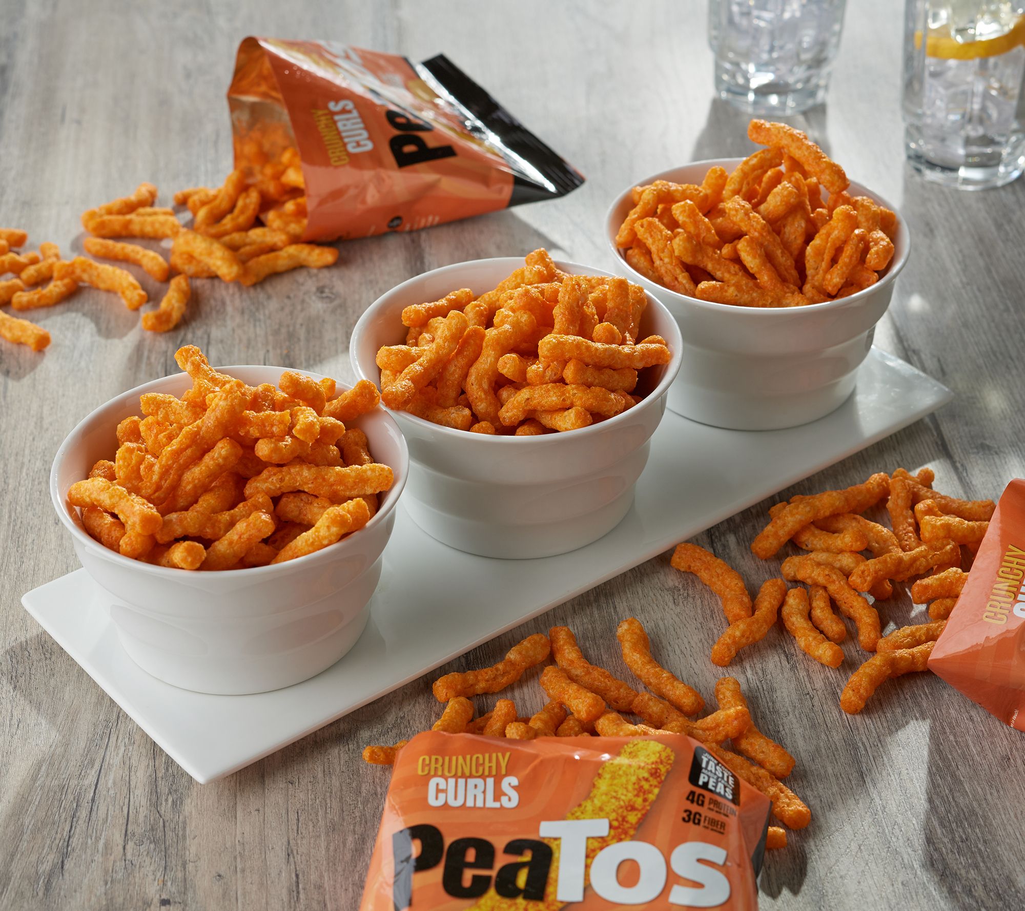 World Peas Peatos (18) 1-oz Crunchy Puffed Snacks
