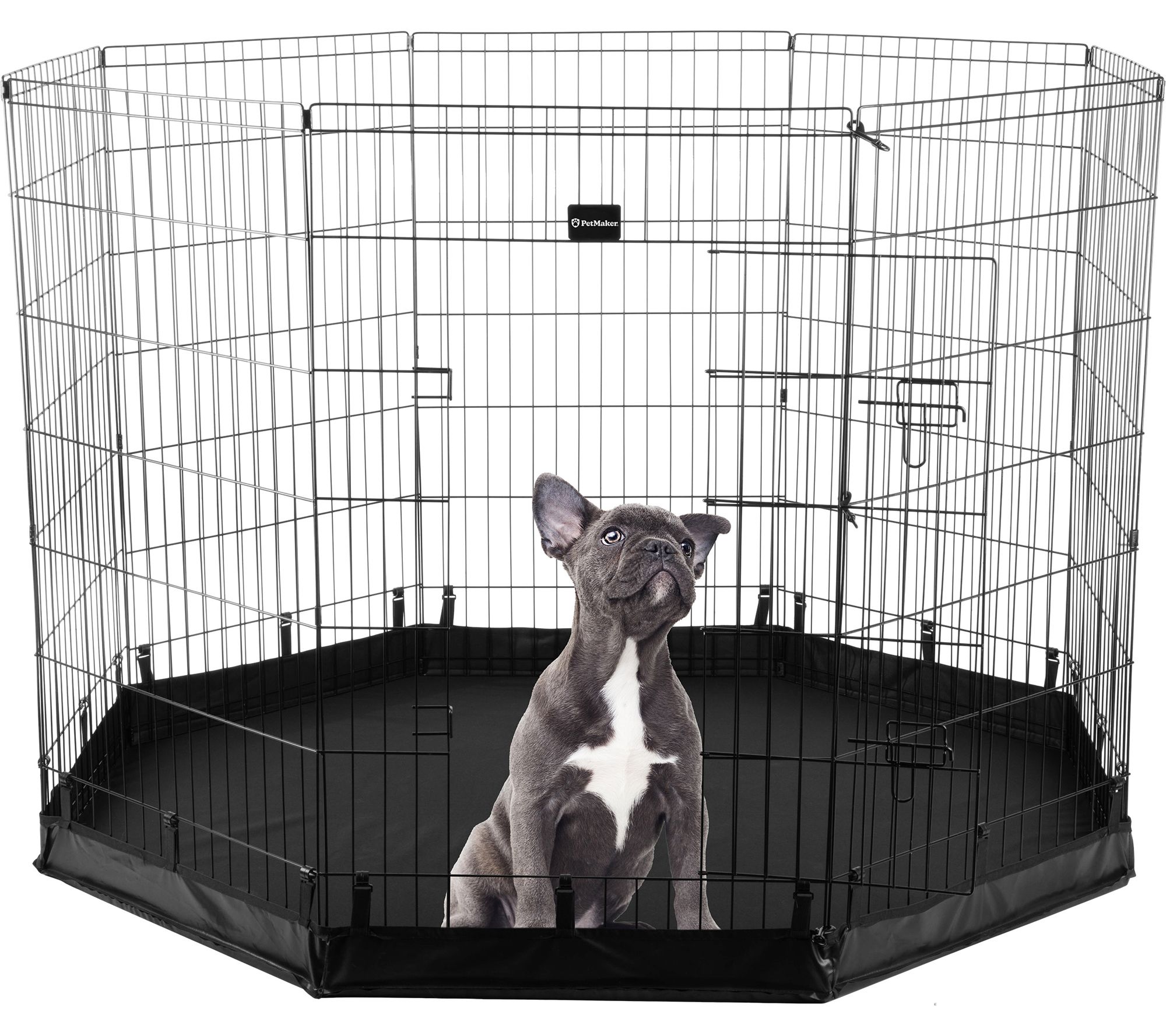 PETMAKER Dog Foldable Metal Exercise Puppy Extra-Tall Playpen
