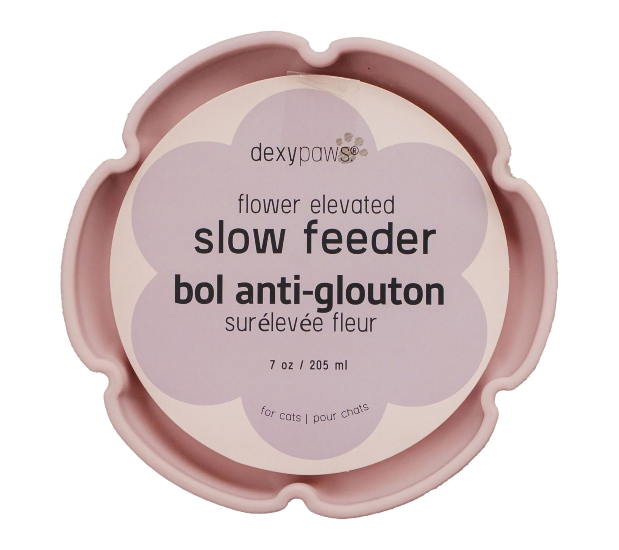 Dexypaws Flower Elevated 7.75oz Slow Feeder