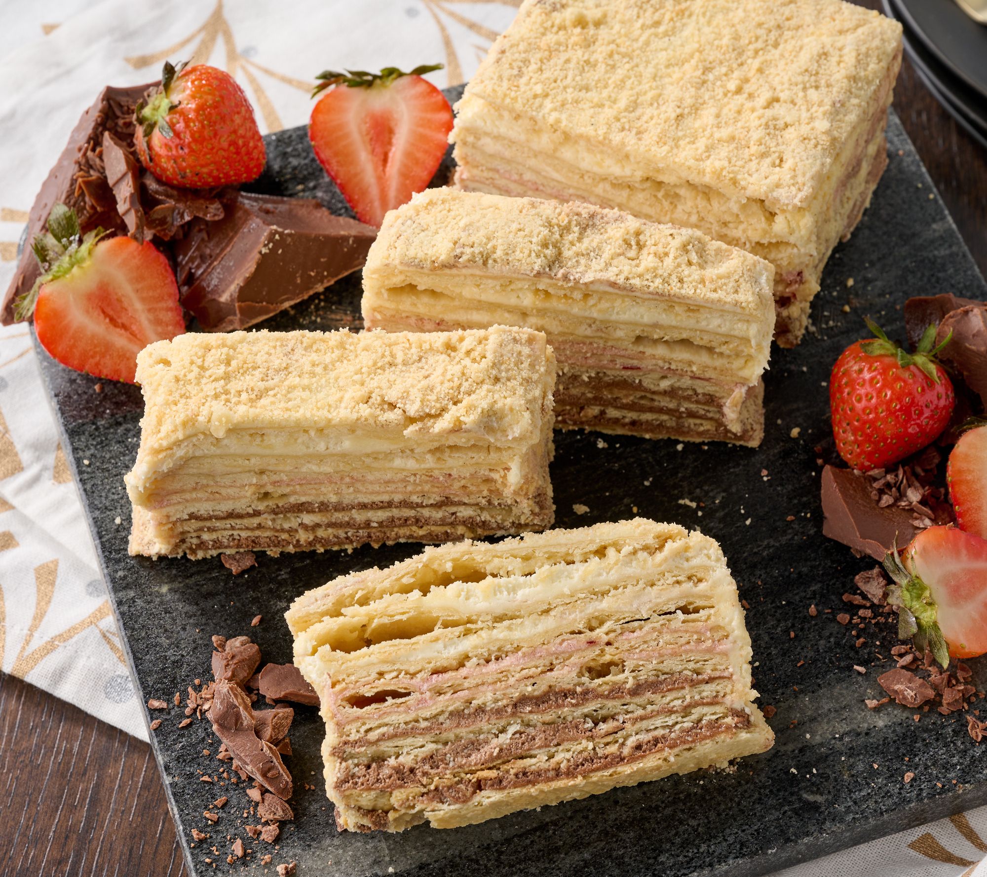 Kevin O'Leary 1.25lbs Neapolitan Three Cream Torte