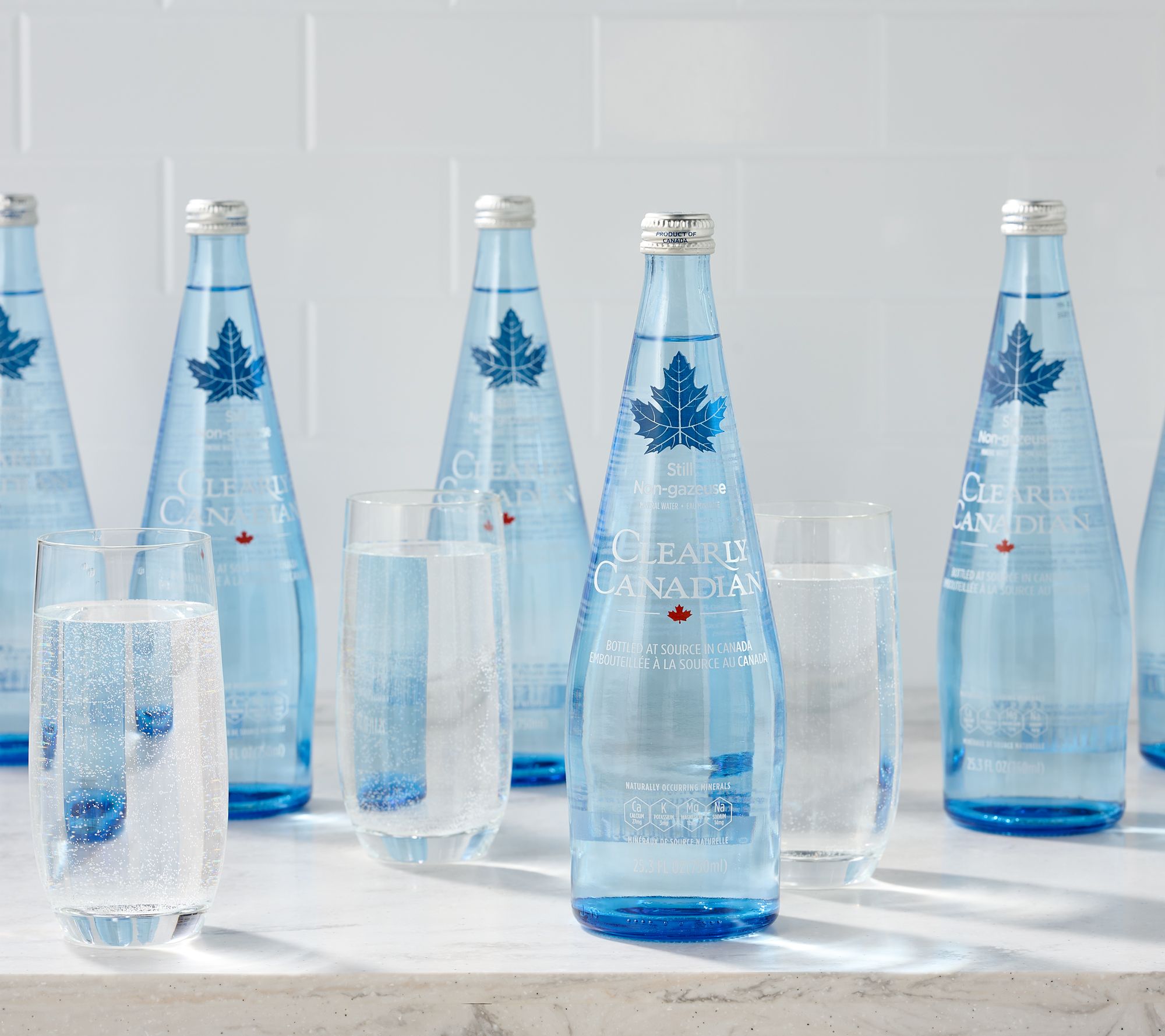 Clearly Canadian 12pk (750ml) Glass Sparkling or Still