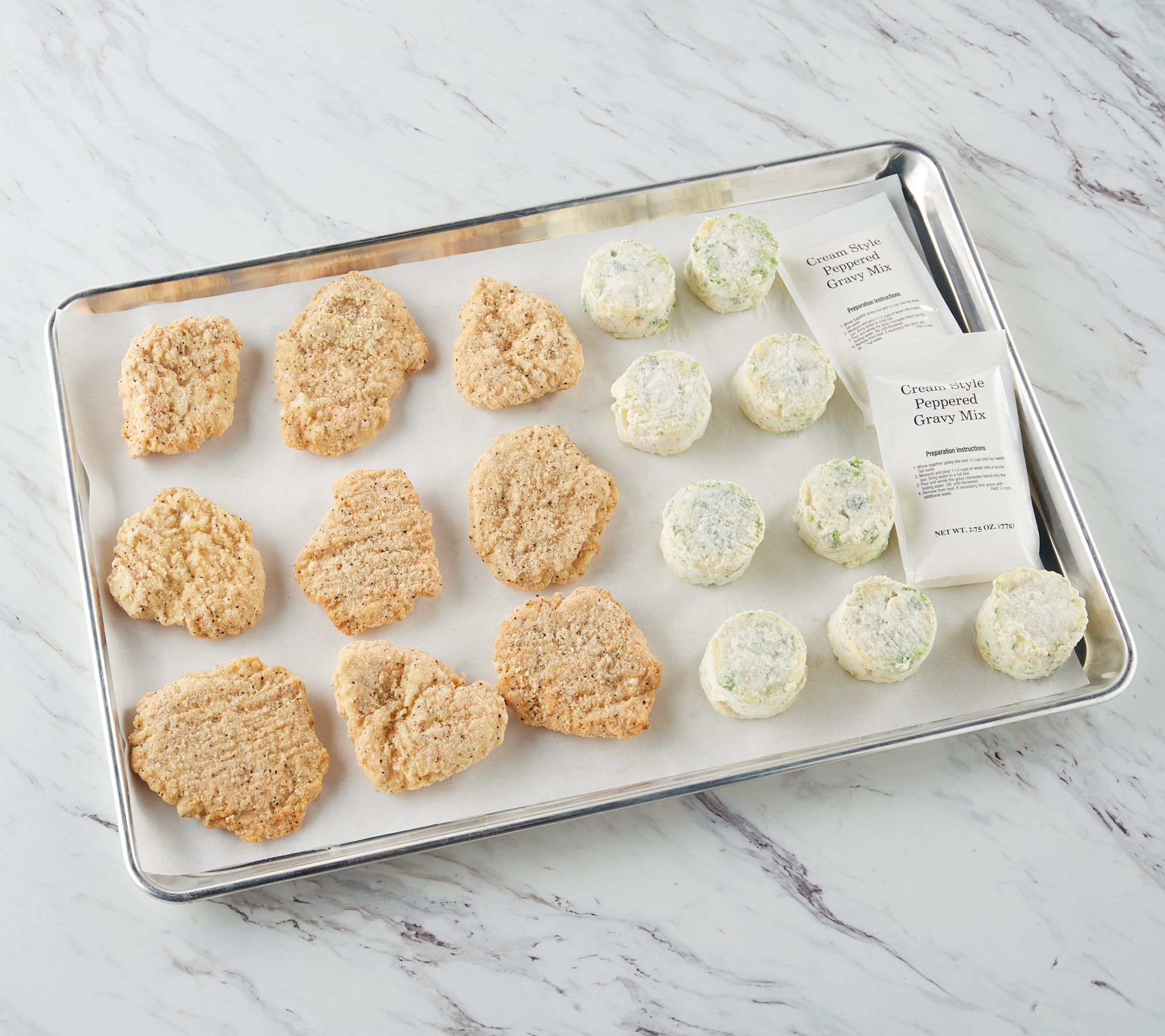 Heartland Fresh (9) Southern Chicken Fried Chicken & (9) Potato Gratins