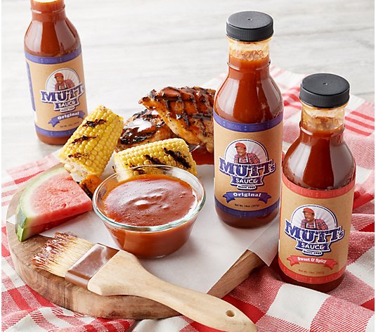 Mutt's Sauce (3) 12-oz Pack of Specialty Sauces