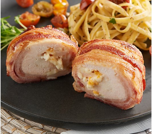 Family Farms (6) 14-oz Bacon Wrapped Stuffed Chicken Breasts