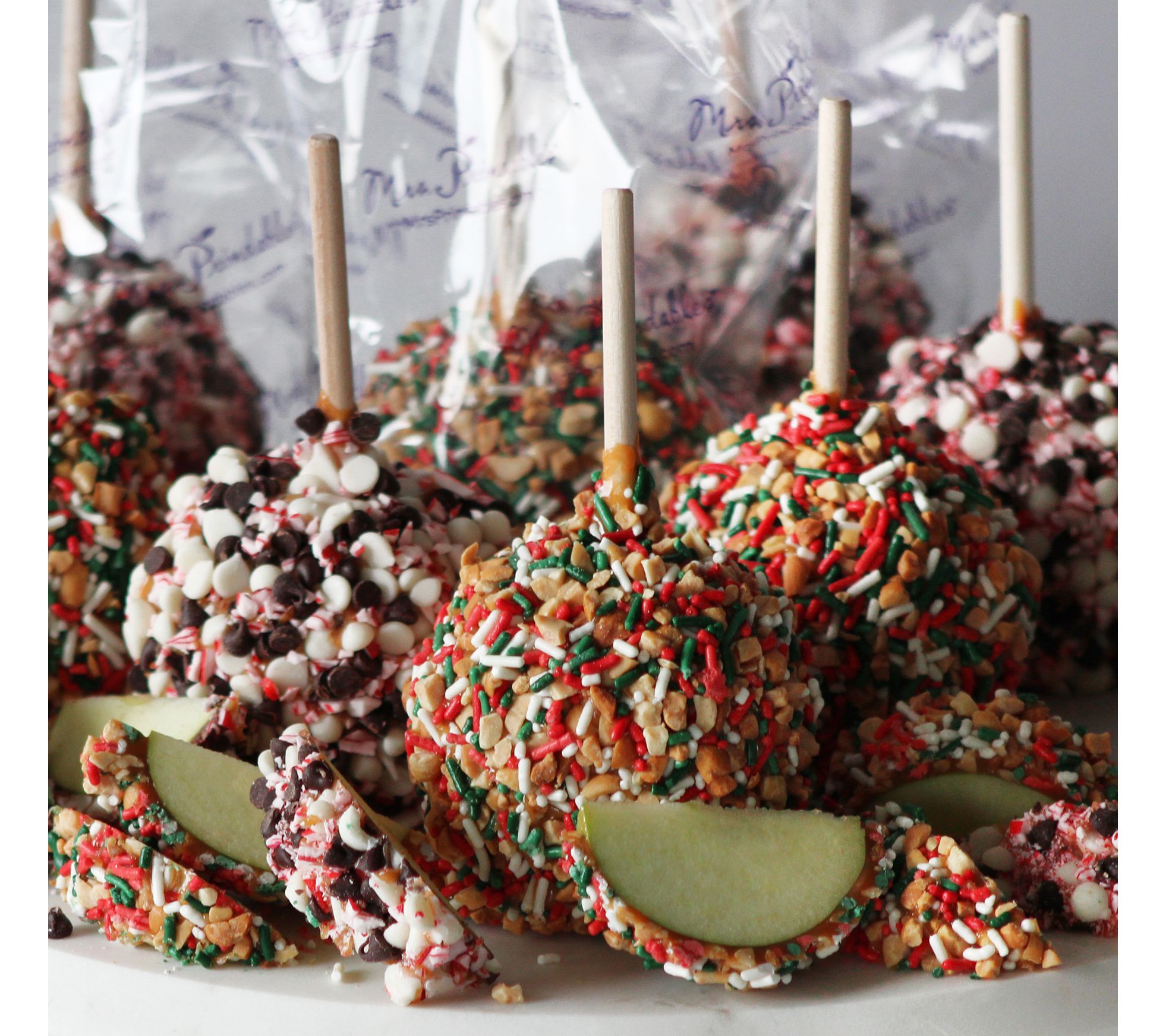 Mrs. Prindable's 8 Pc Individual Holiday Mixed Apple Assortmen