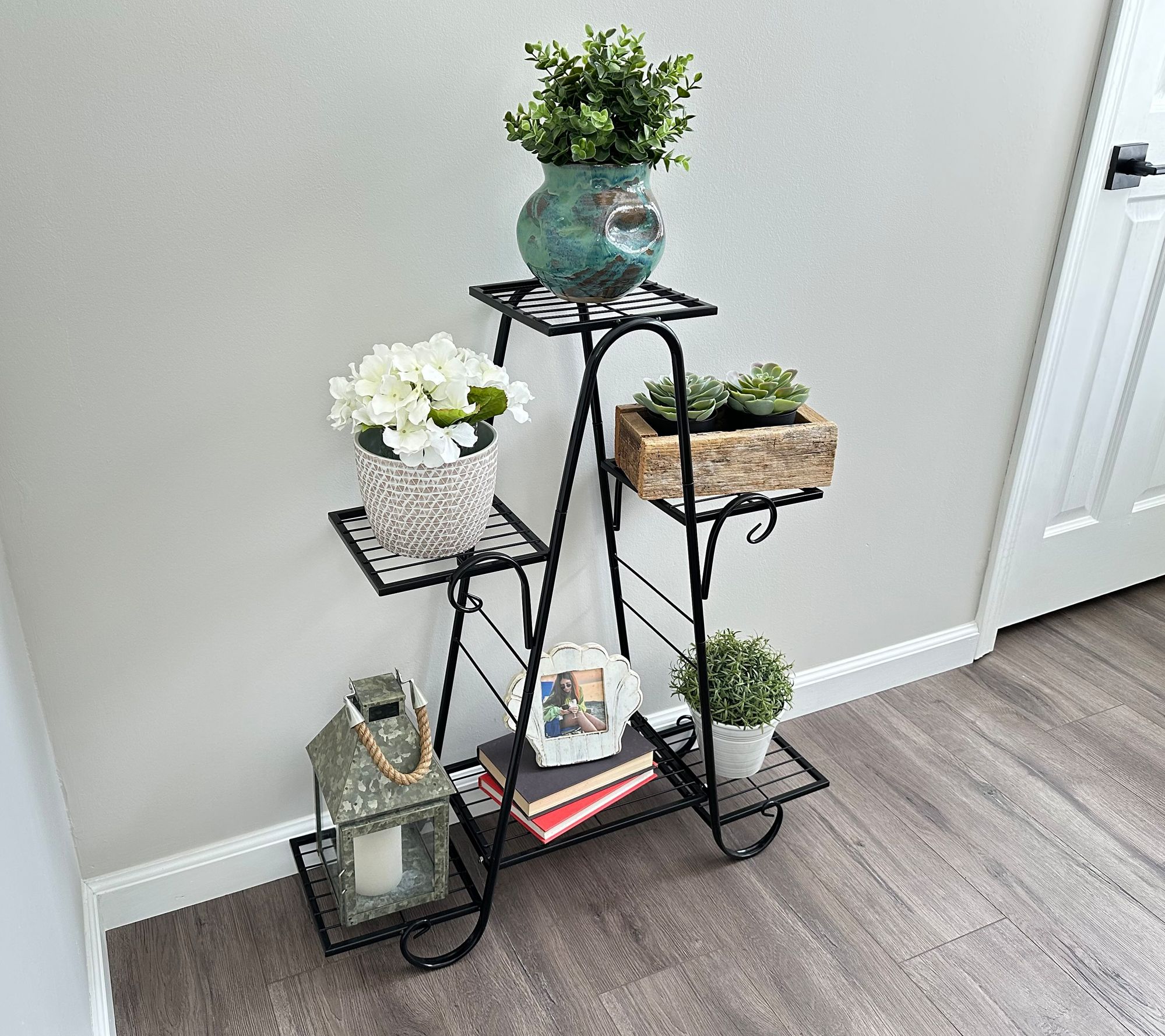 Vegtrug 6-Shelf Metal Plant Stand