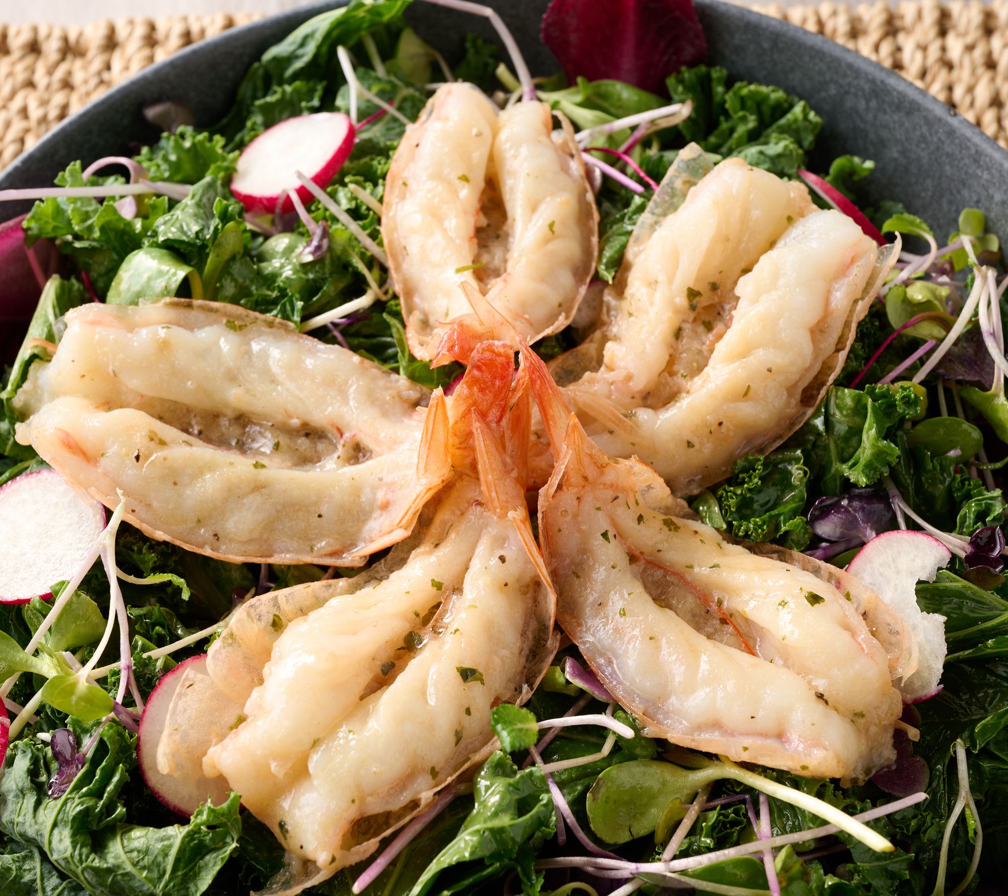 Anderson Seafoods (3)1lb Bags Garlic & Herb Butterfly Jumbo Shrimp