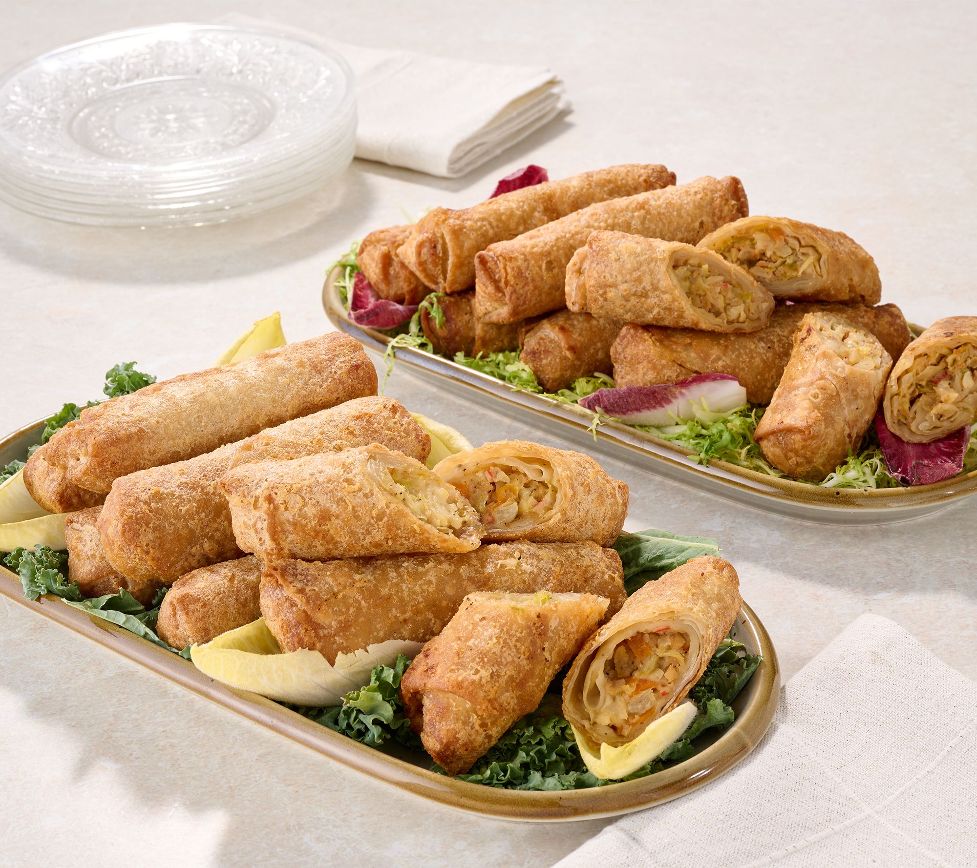Falkor Fusion (16) 3-oz Crispy Lobster & Shrimp Egg Rolls