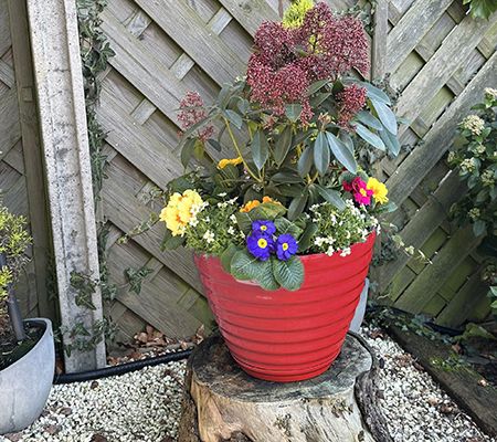 "As Is" Jennings Set of 2 XL Twist 14" Planters