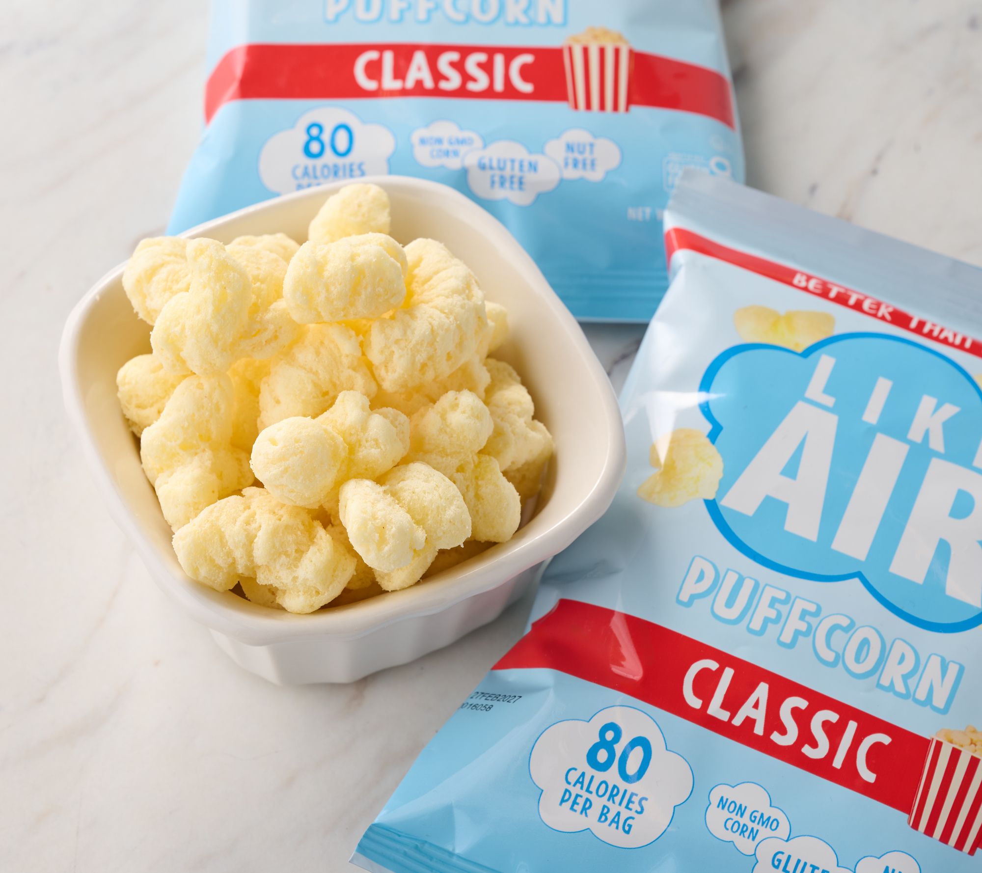 Like Air Puffcorn 20-ct Single Serve Bags In Choice of Flavor