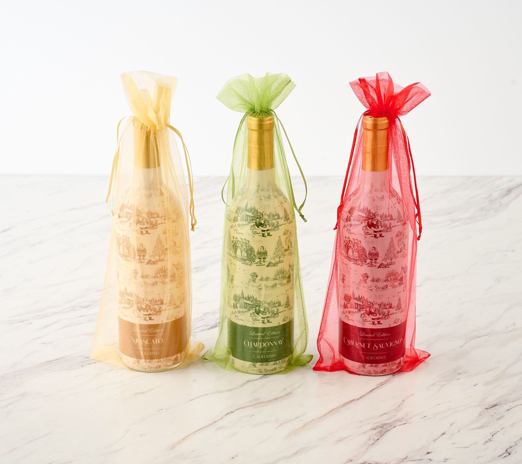 SH12/7 Vino Voyage Seasons Greetings Wines (3) 750-ml Btl Set