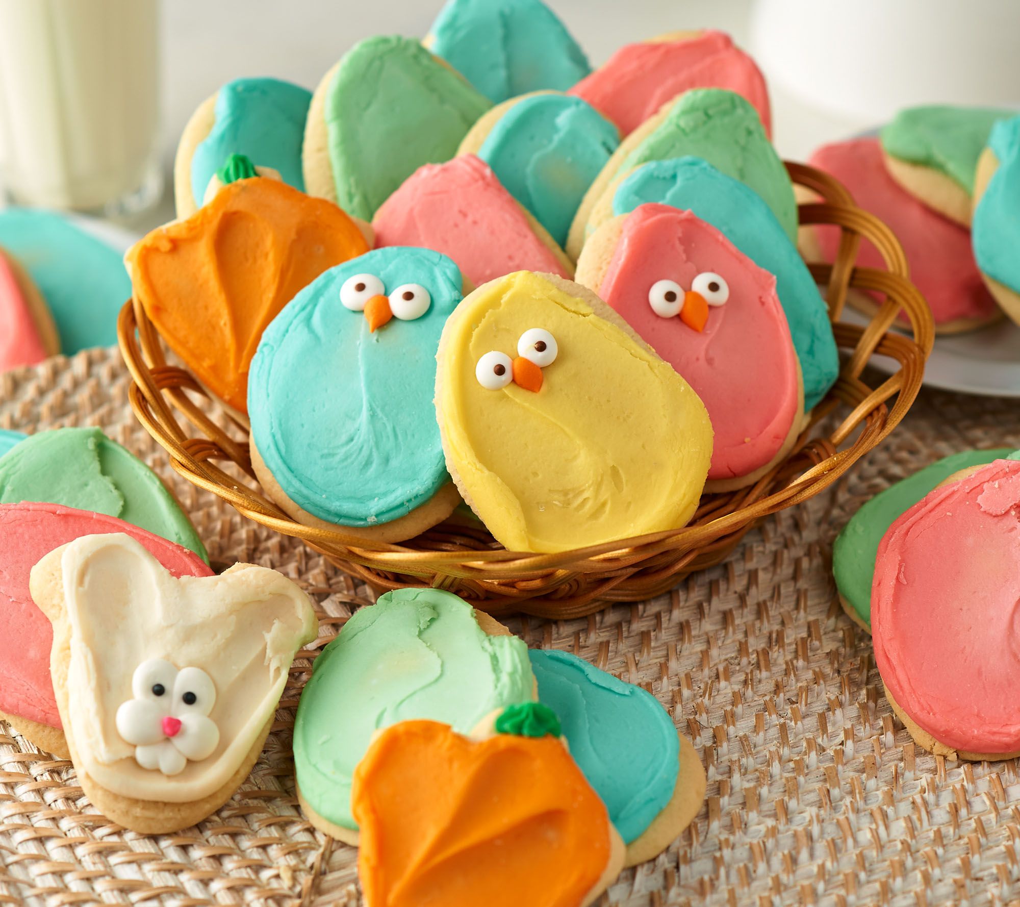 Cheryl's 30 Piece Easter Buttercream Frosted Cutout Cookies - Page 1 ...