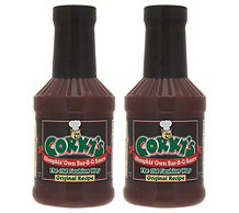  Corky's BBQ (2) 18-oz Bottles of Original BBQ Sauce - M67512