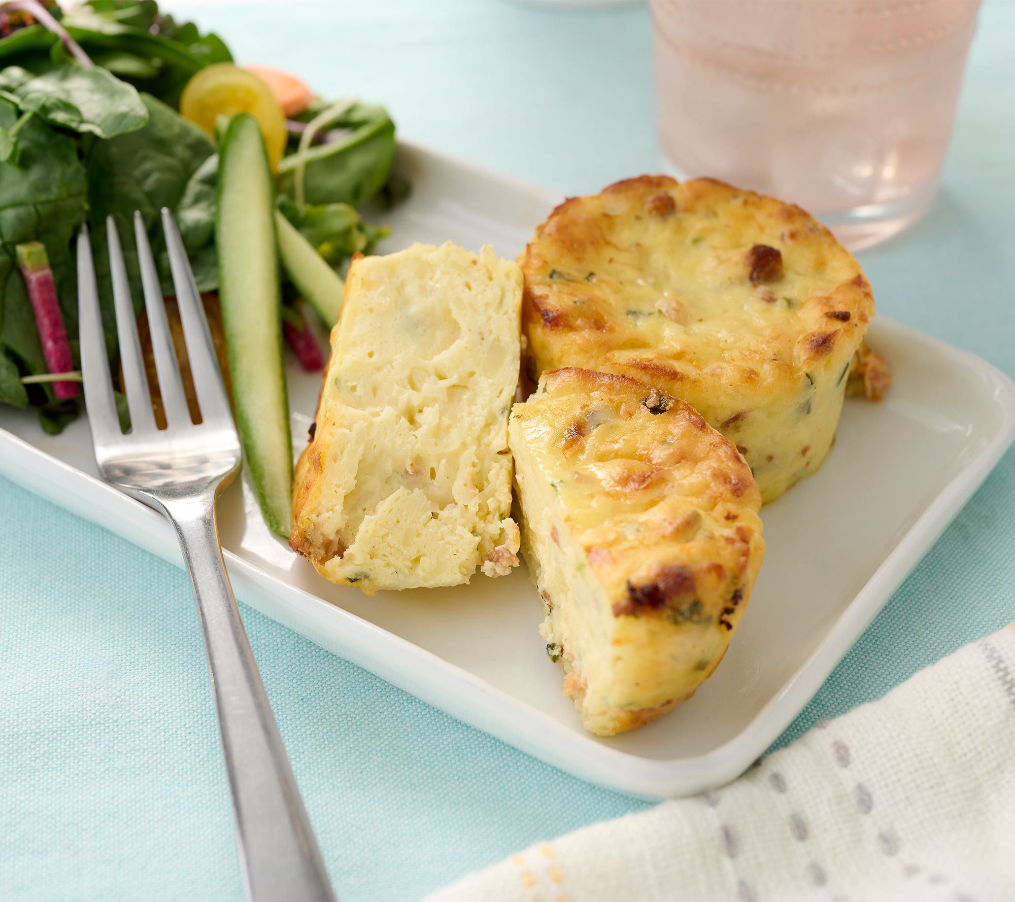 Oak Stove Kitchens (8) Individual Crustless Quiche