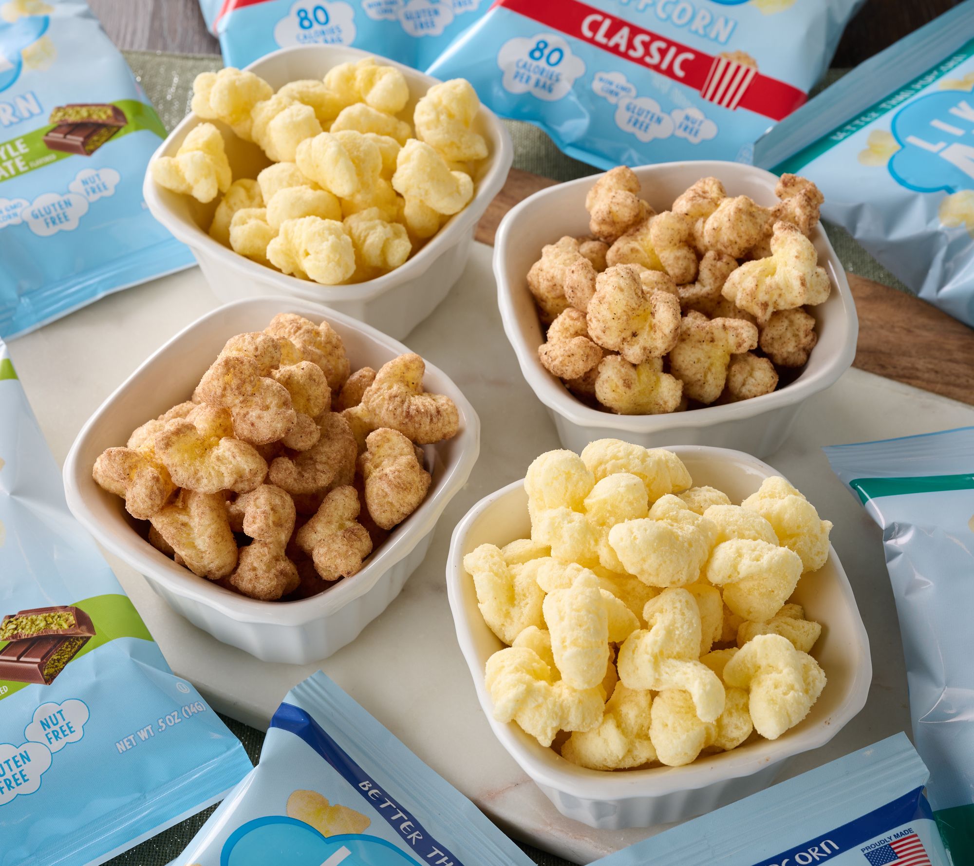 Like Air Puffcorn 20ct Single Serve Bags in Choice of Flavor