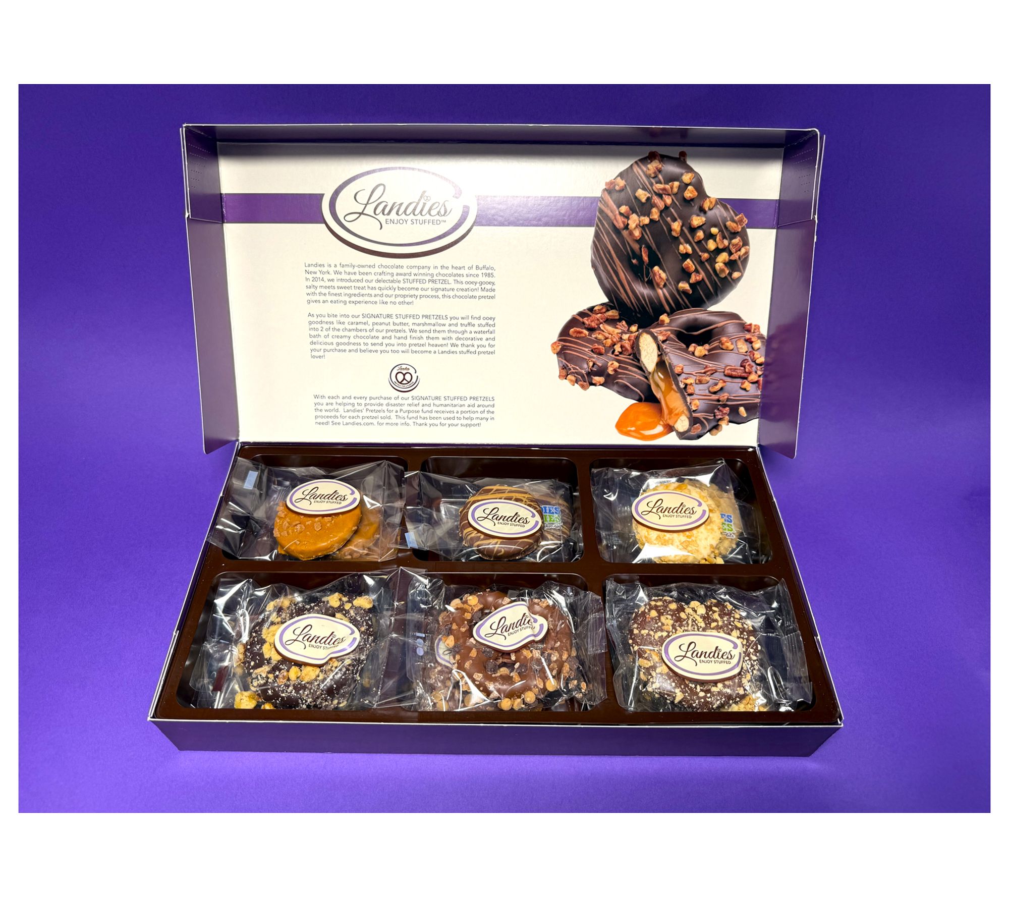 Landies Candies 15pc Chocolate Pretzels & Cookies Assortment