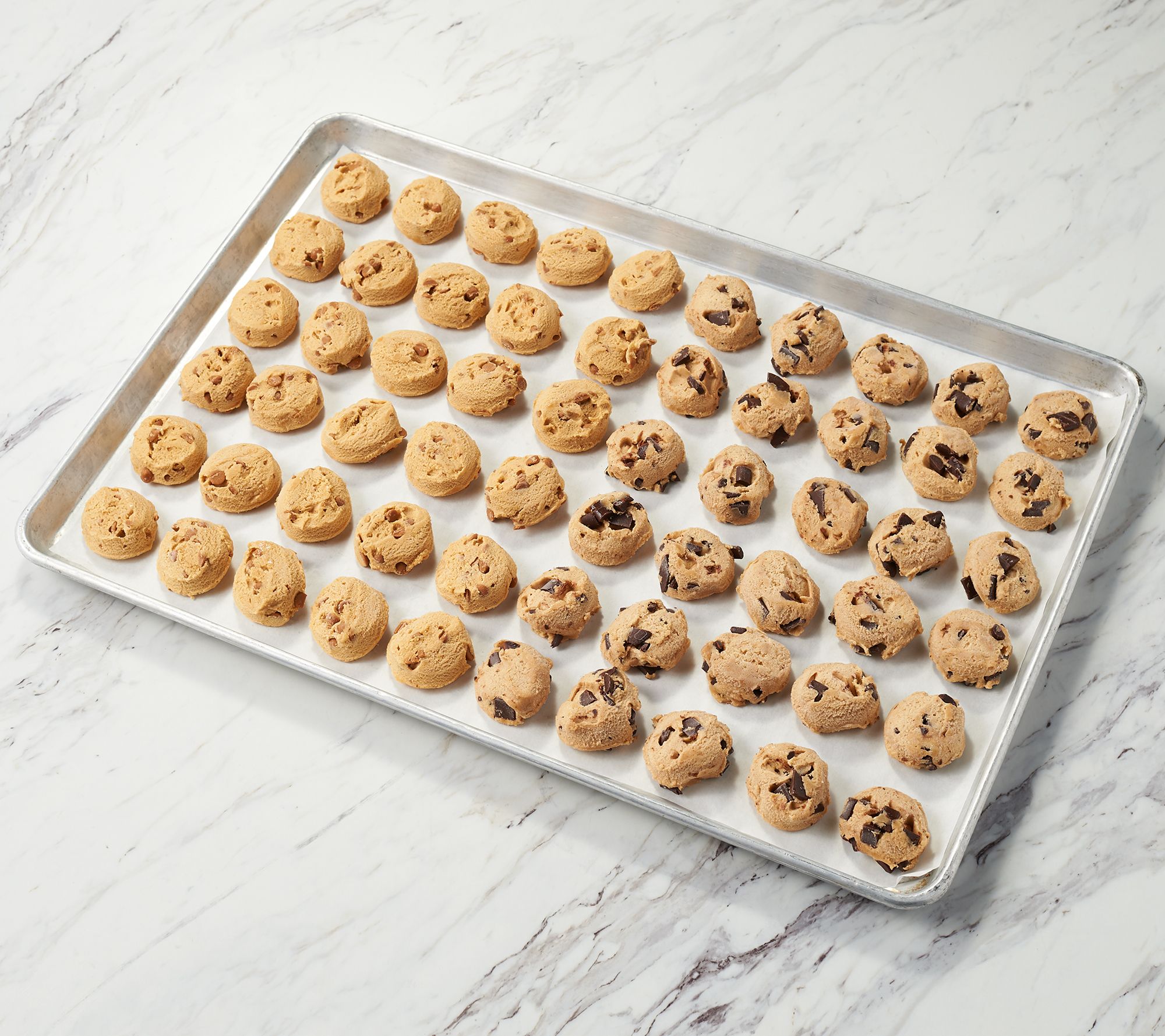 David's Cookies 60pc Readyto Bake Large Cookie Dough AutoDelivery