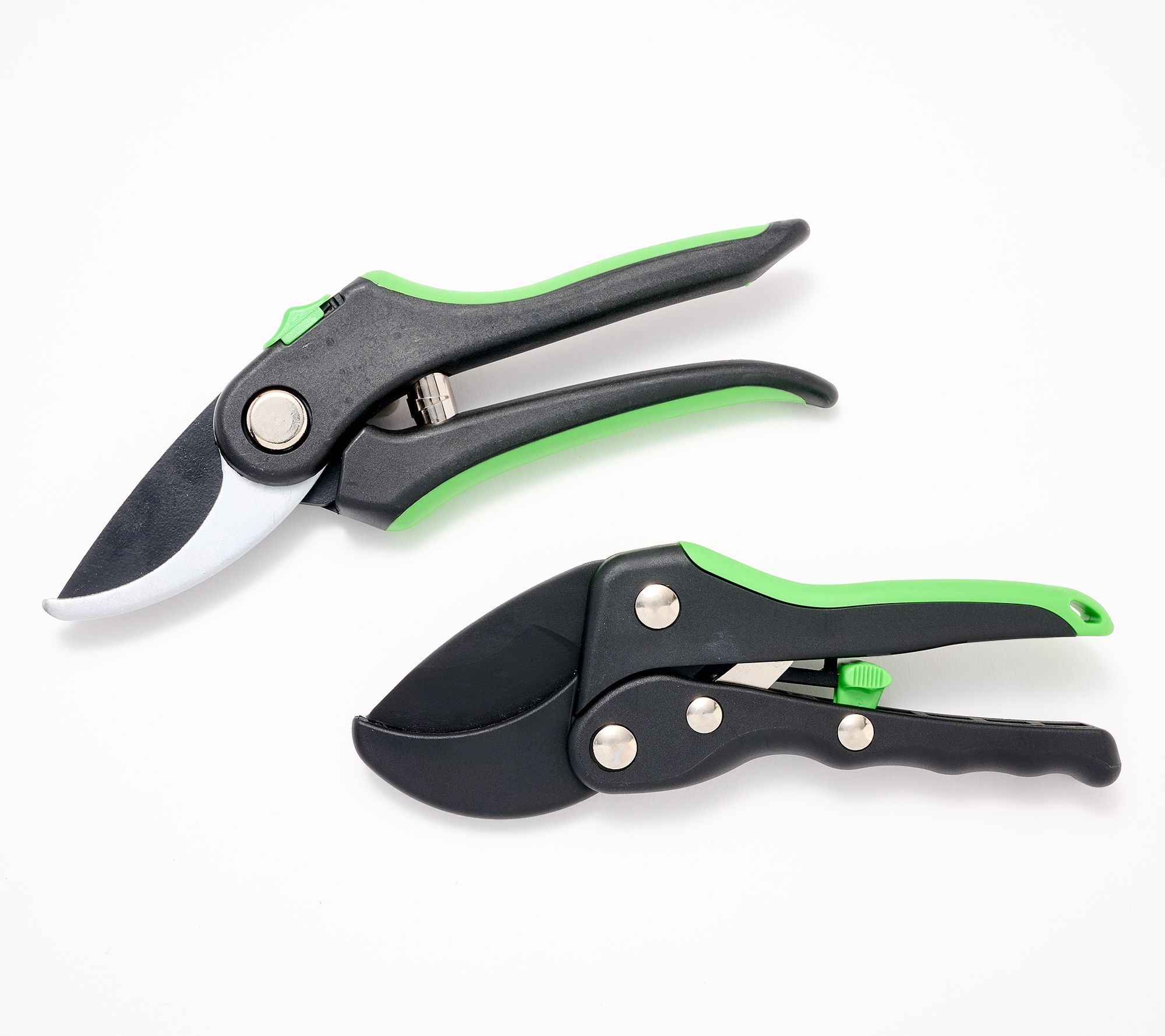 Grouchy Gardener Set of 2 Anvil and Bypass Pruner Pack