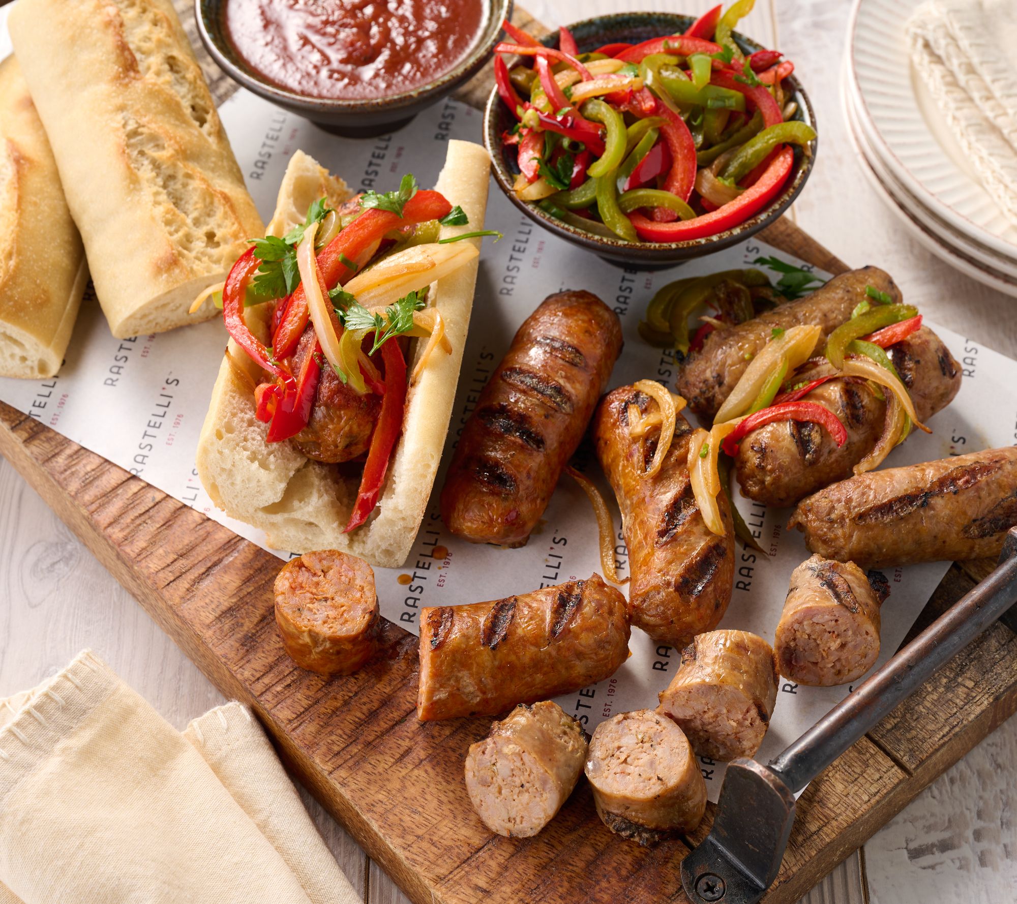 Rastelli's 4-lbs of Italian Pork Sausage Links Auto-Delivery