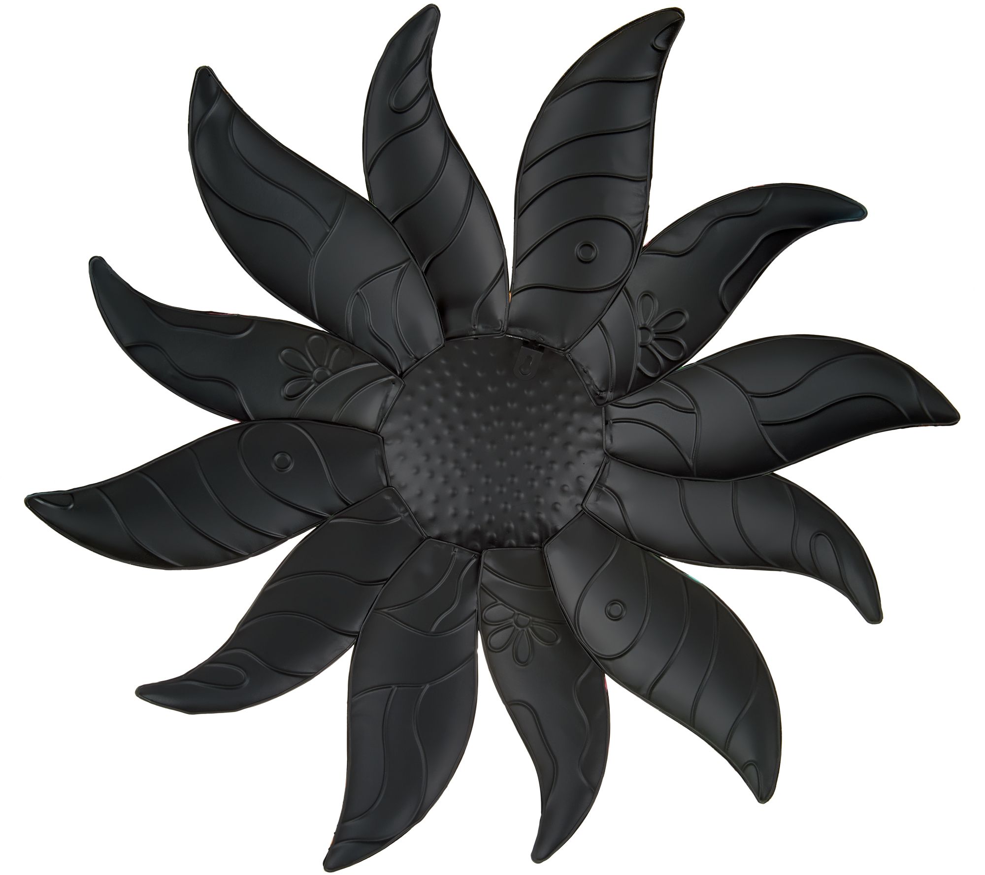 Plow & Hearth Metal Talavera Flower Wall Art