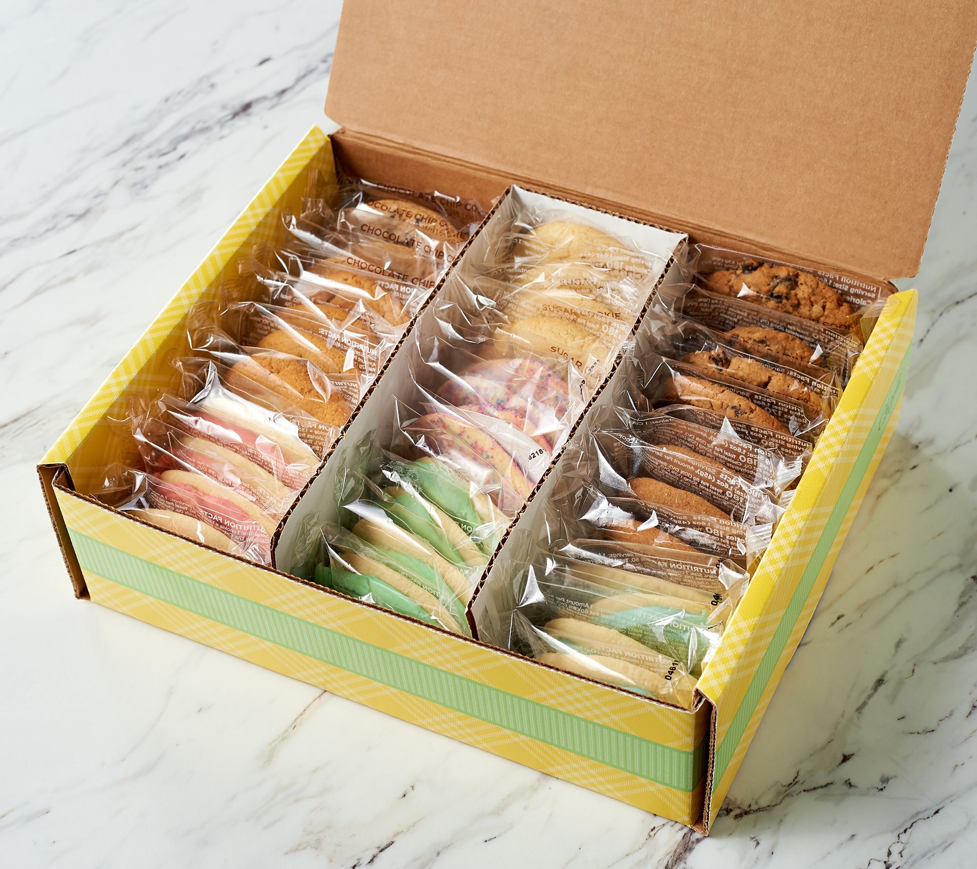 (QVC) Cheryl's 36Piece Happy Spring Grand Cookie Box