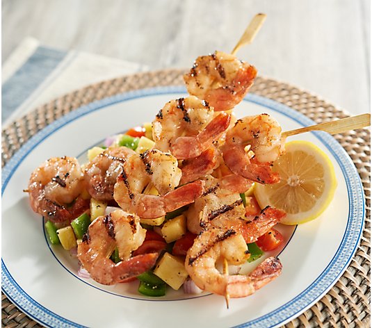 Anderson Seafoods (12)4-oz Glazed Shrimp Skewers Auto-Delivery