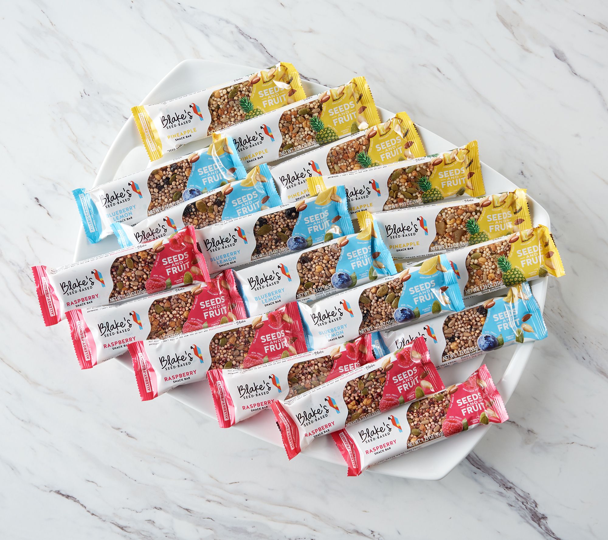 Blake's (18) 1.23-oz 3-Flavor Snack Bar Variety Pack - QVC.com