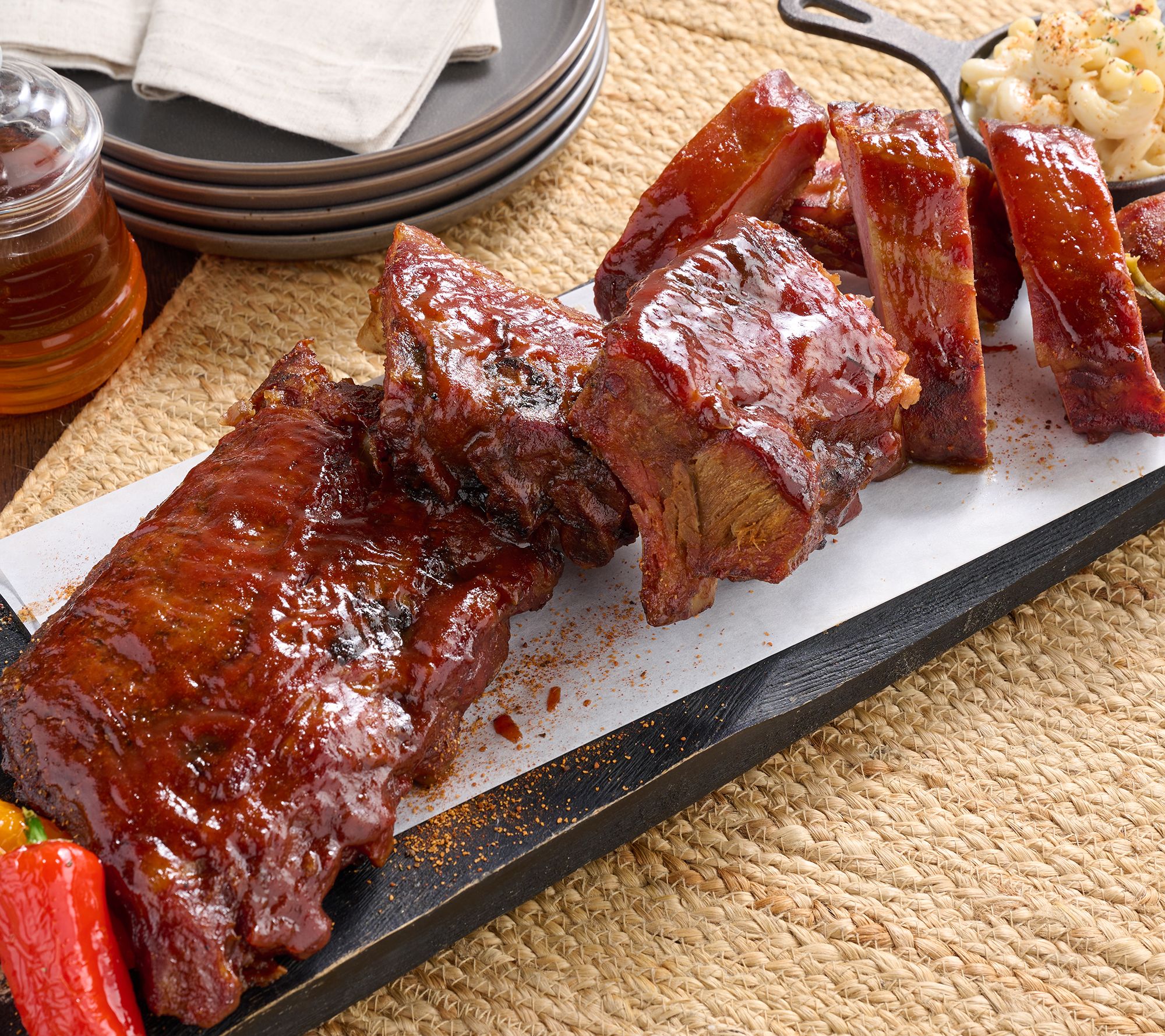 Corky's BBQ 6-lbs Apple or Honey BBQ Baby Back Ribs