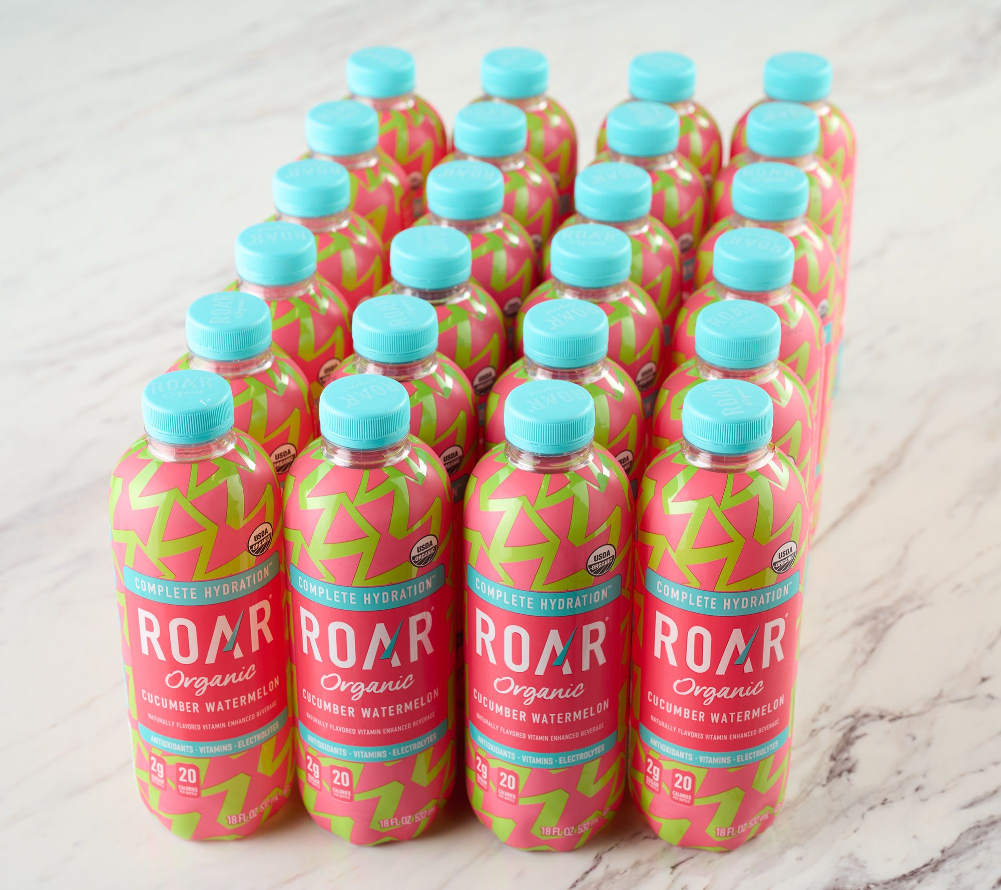 Roar Organic (24) 18oz Btls Vitamin & Electrolyte Beverage