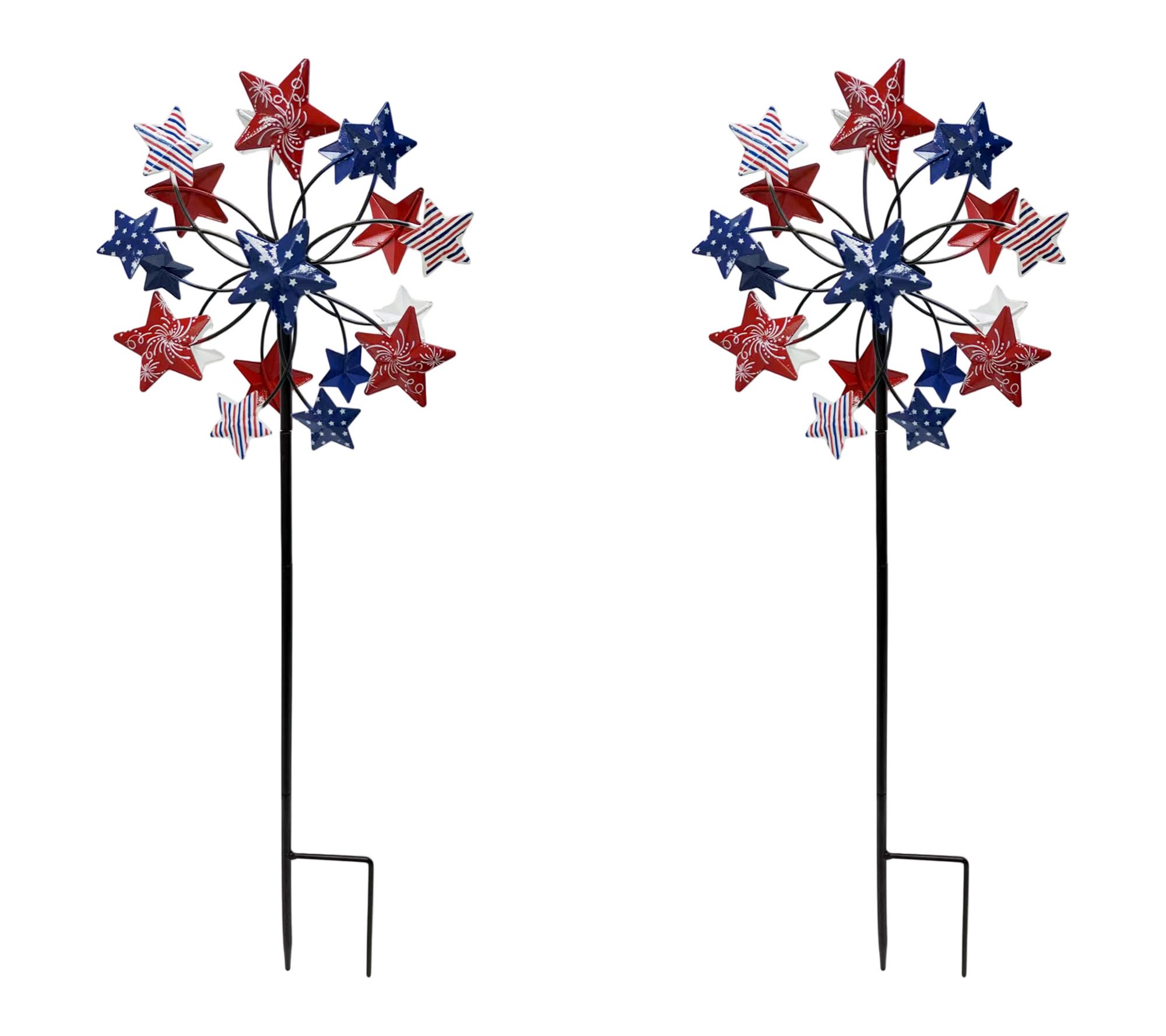 Temp-Tations Outdoors Set of 2 Mini Wind Spinners