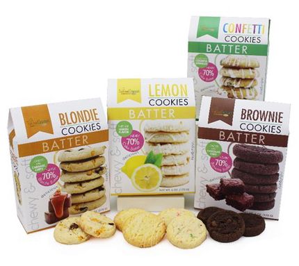 Too Good Gourmet Set of (4) Cake Batter Cookies